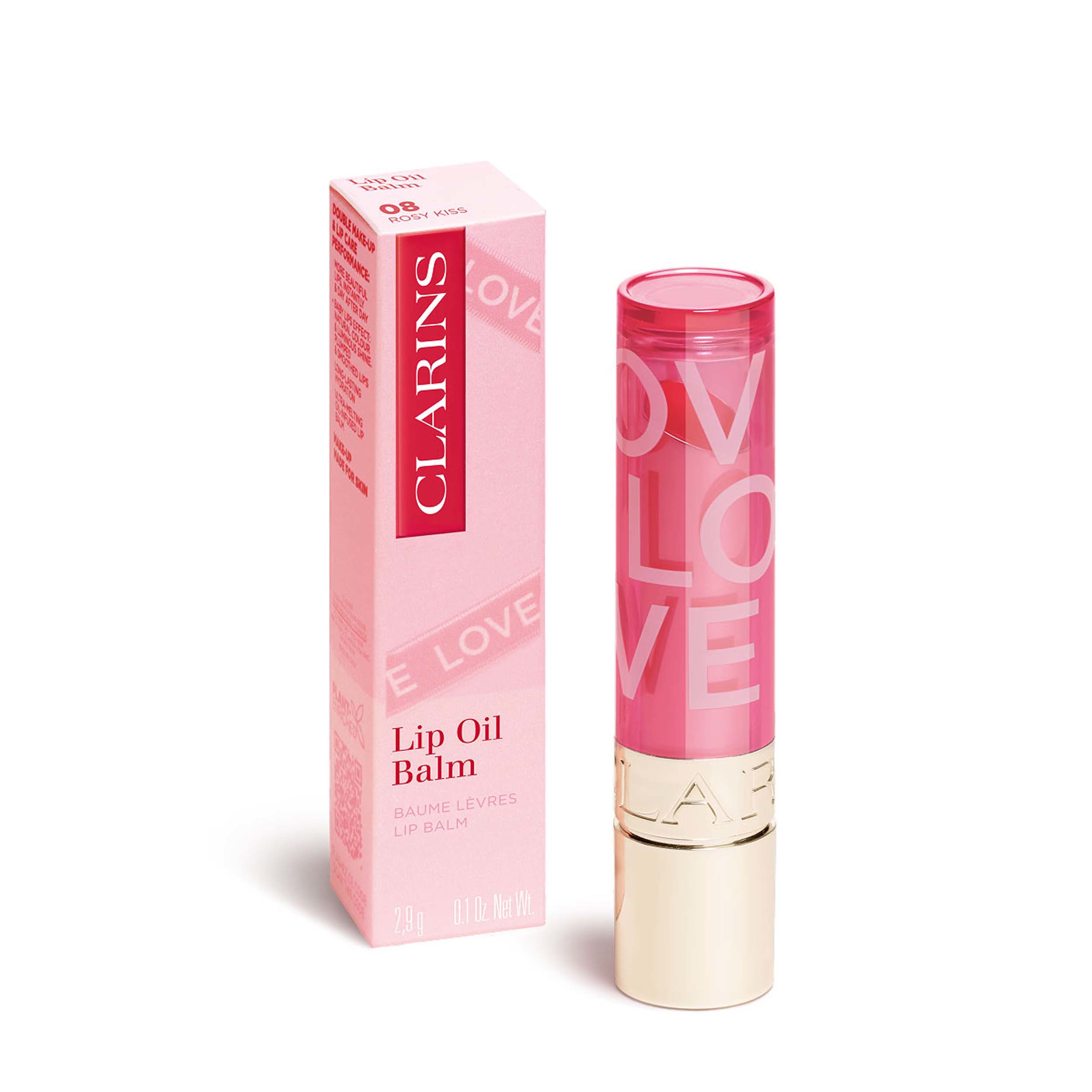 Lip Comfort Oil Balm, från Clarins, i färgen Love. Klicka för att öppna bilden i stort format