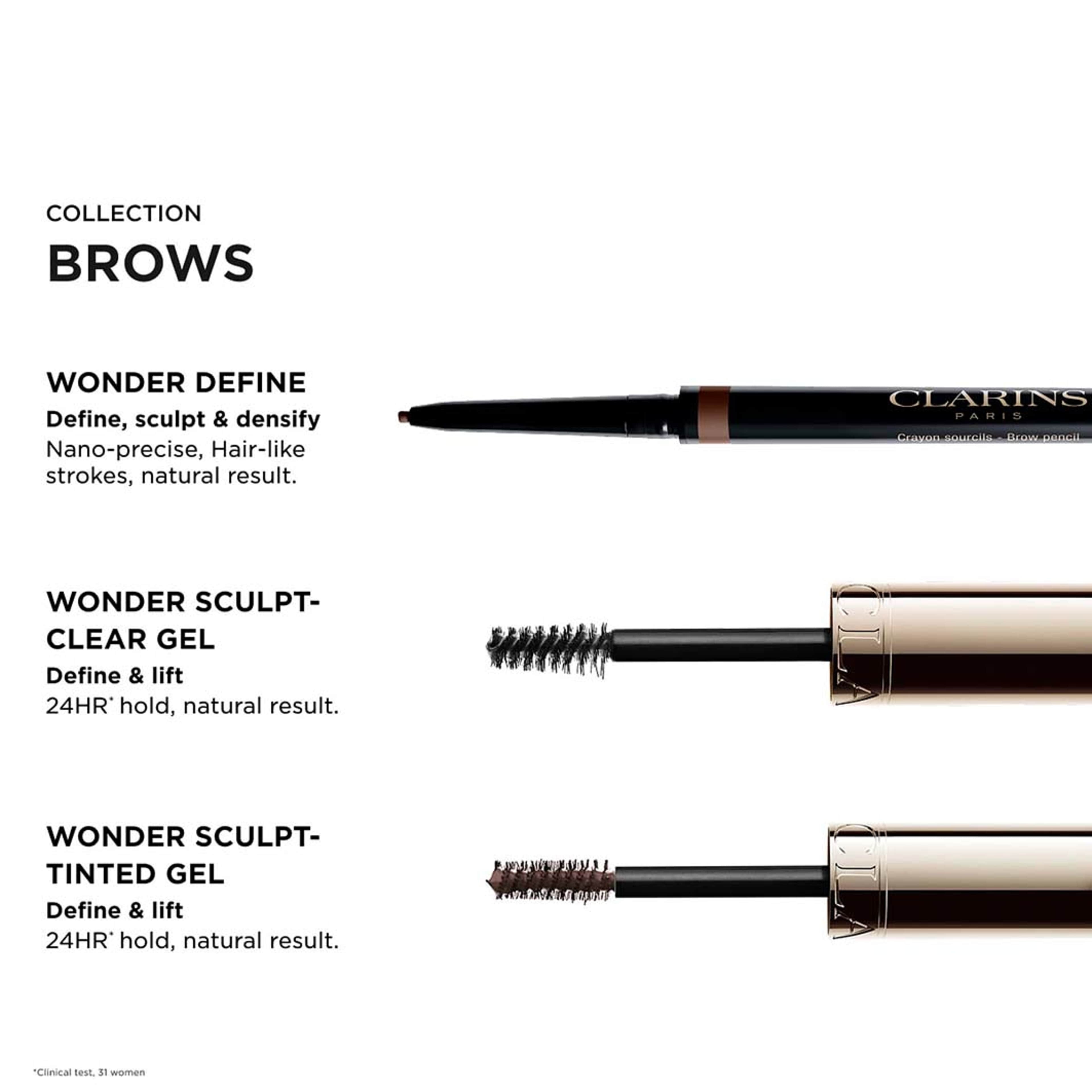 Wonder Define Brow Pencil, från Clarins, i färgen 2. Klicka för att öppna bilden i stort format