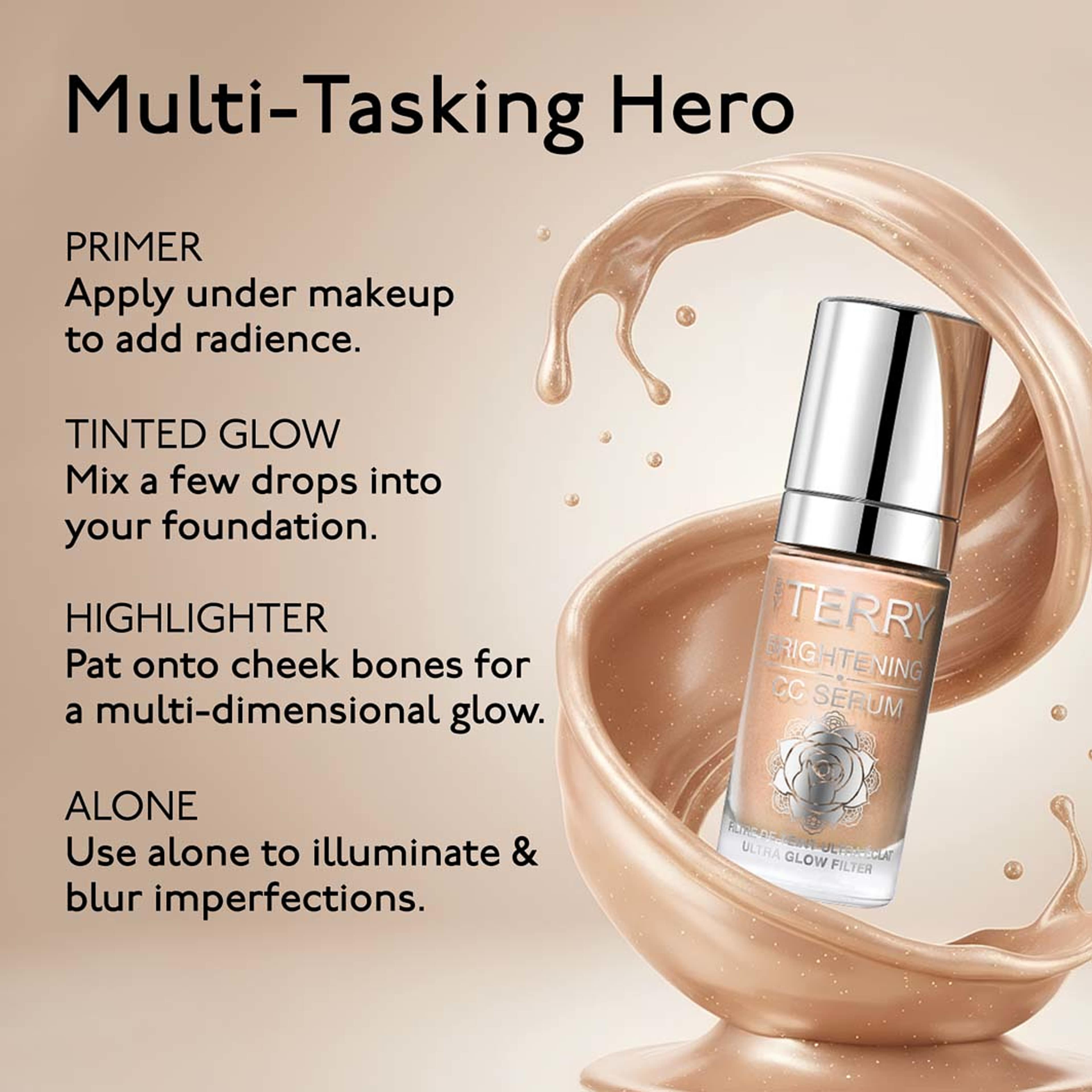 Brightening CC Serum, från By Terry, i färgen Apricot Light. Klicka för att öppna bilden i stort format