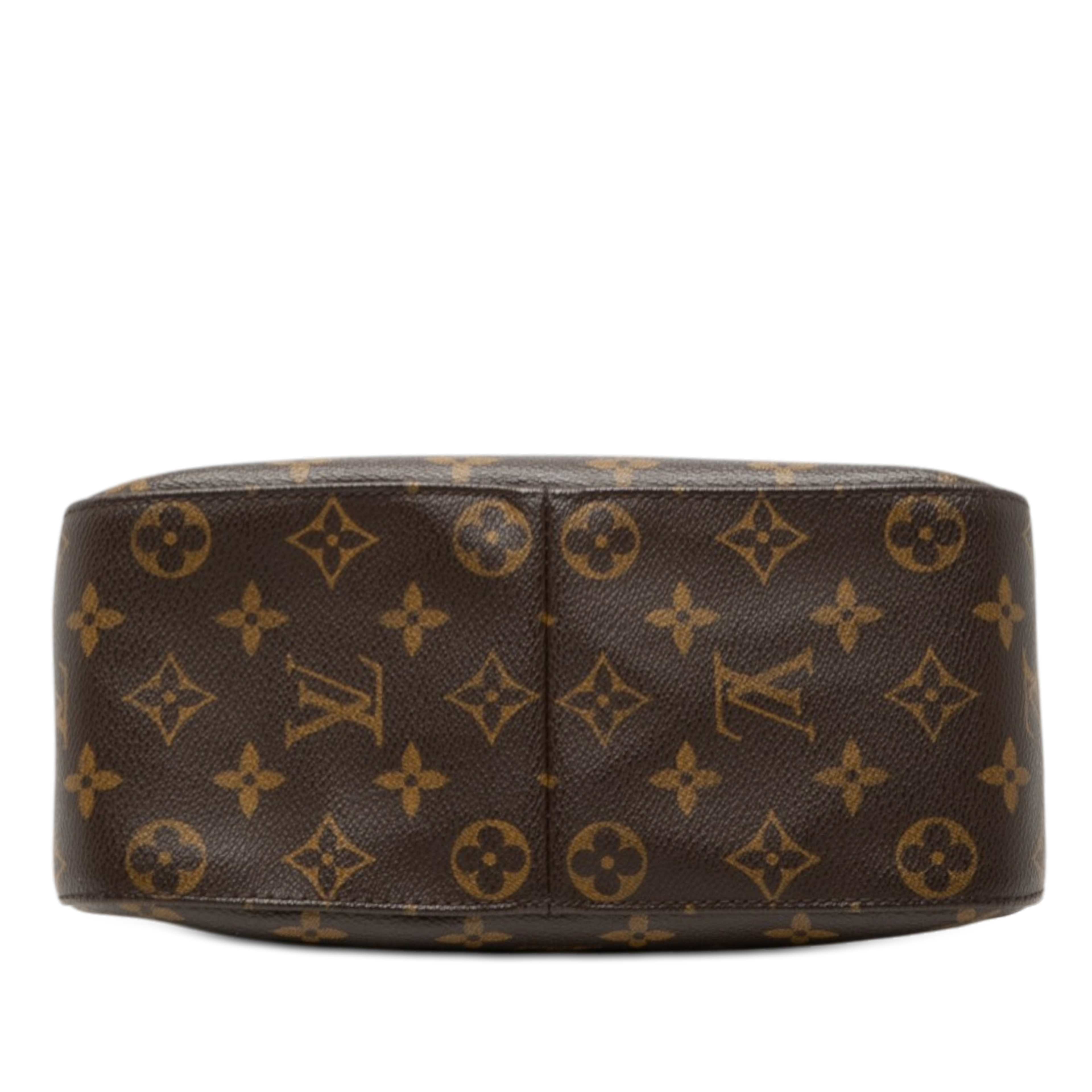 Louis Vuitton Monogram Looping Mm, från Luxclusif, i färgen brown. Klicka för att öppna bilden i stort format