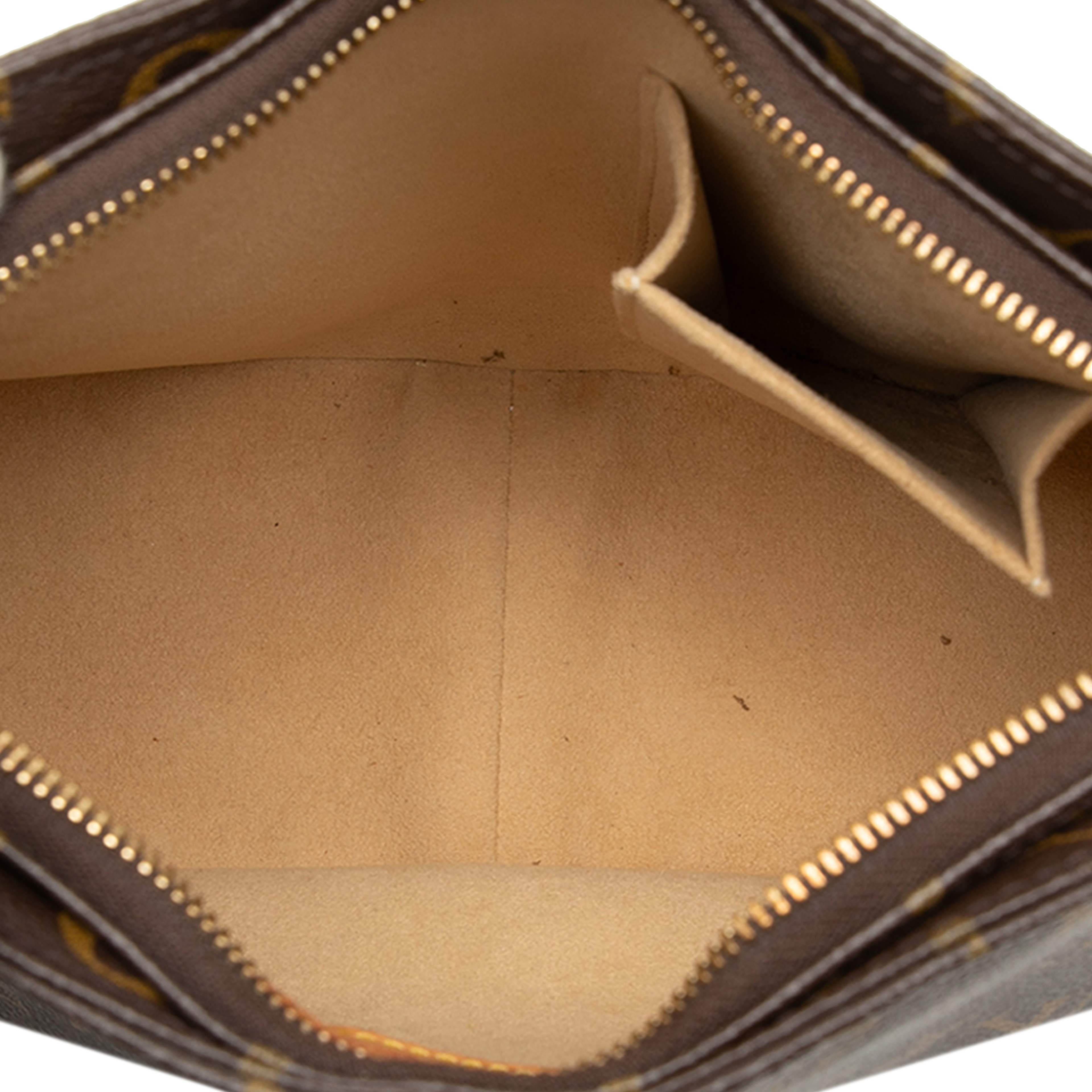 Louis Vuitton Monogram Looping Mm, från Luxclusif, i färgen brown. Klicka för att öppna bilden i stort format