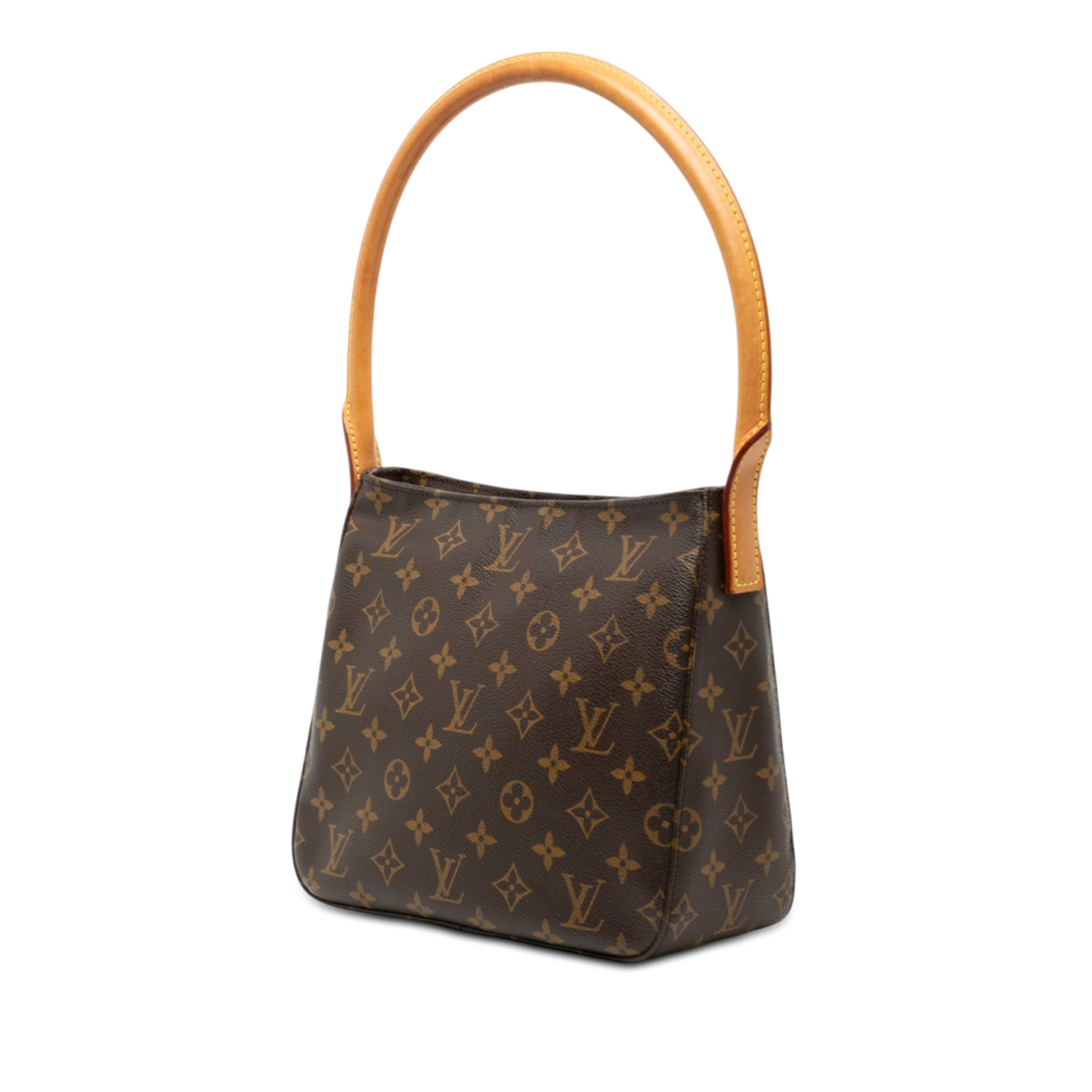 Louis Vuitton Monogram Looping Mm, från Luxclusif, i färgen brown. Klicka för att öppna bilden i stort format