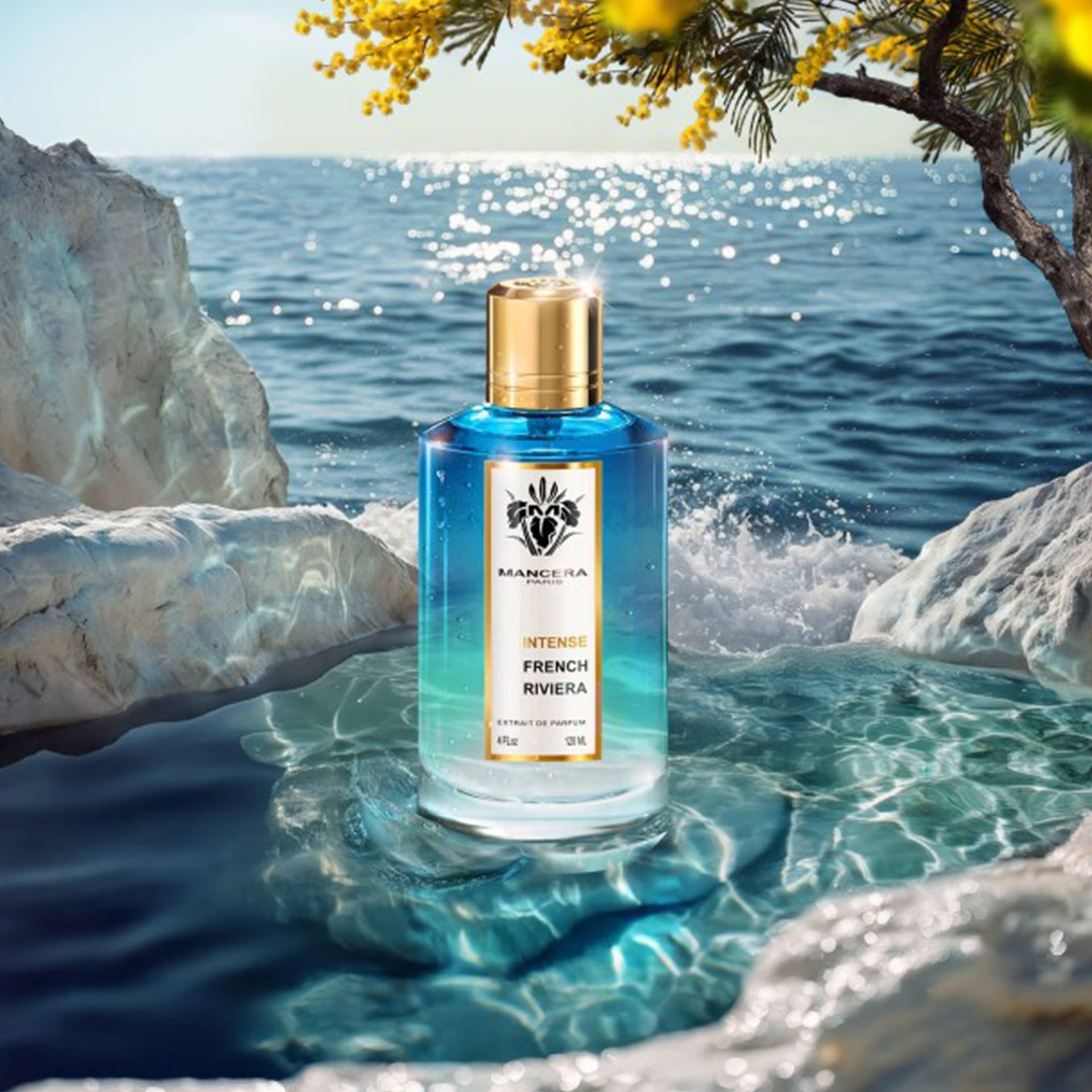 Intense French Riviera Extrait de Parfum, från MANCERA. Klicka för att öppna bilden i stort format