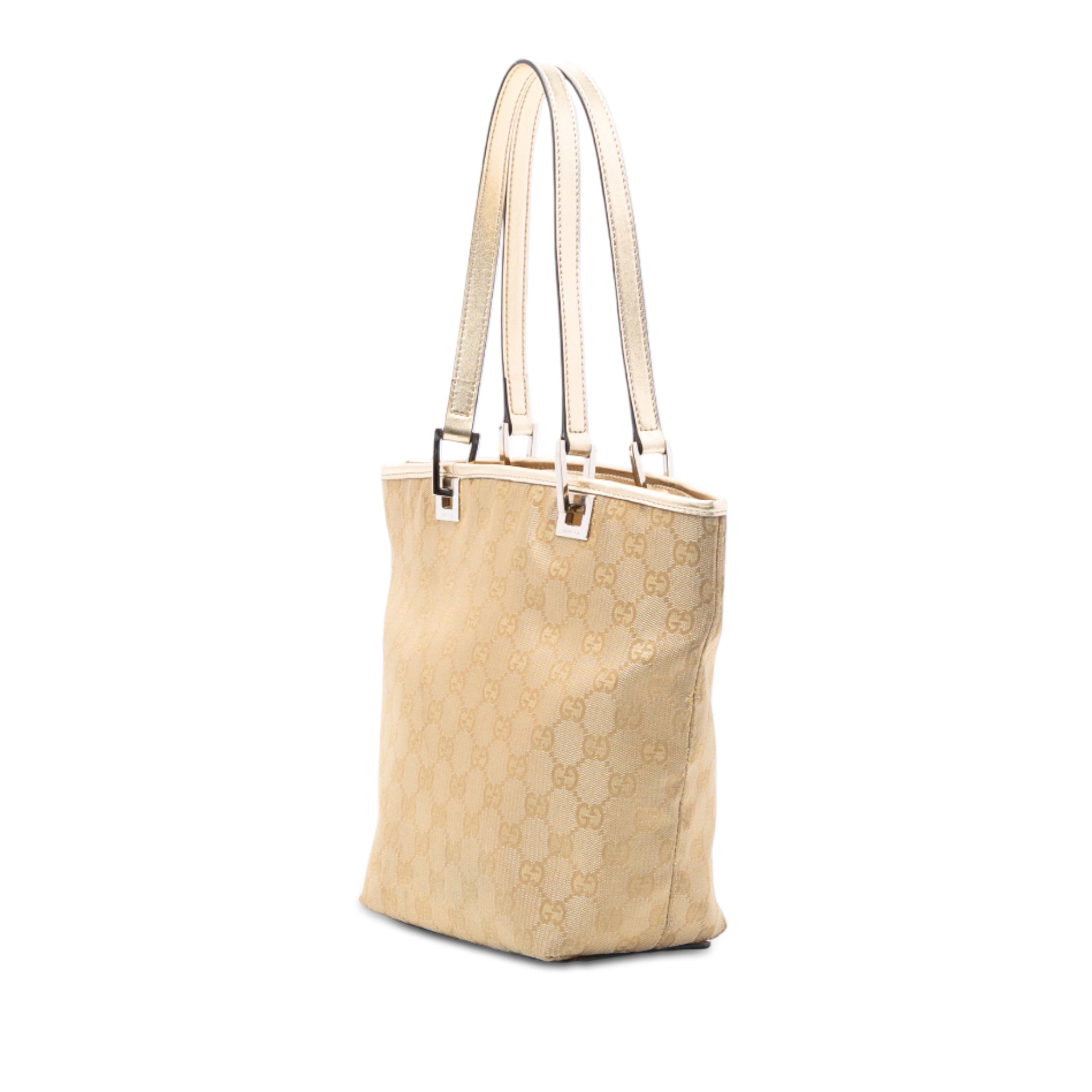 Gucci Gg Canvas Tote, från Luxclusif, i färgen gold. Klicka för att öppna bilden i stort format