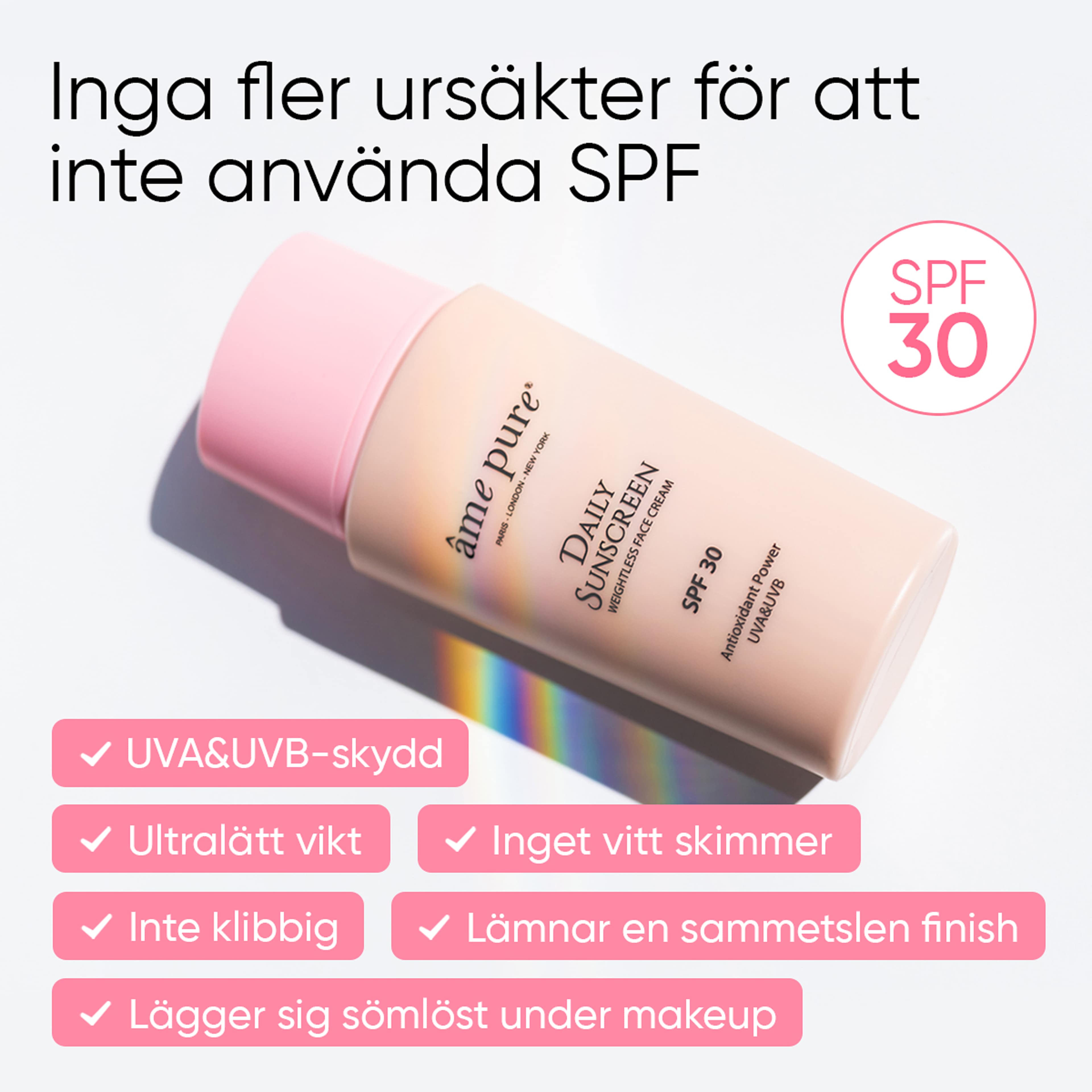 Daily Sunscreen - Solkräm Spf30