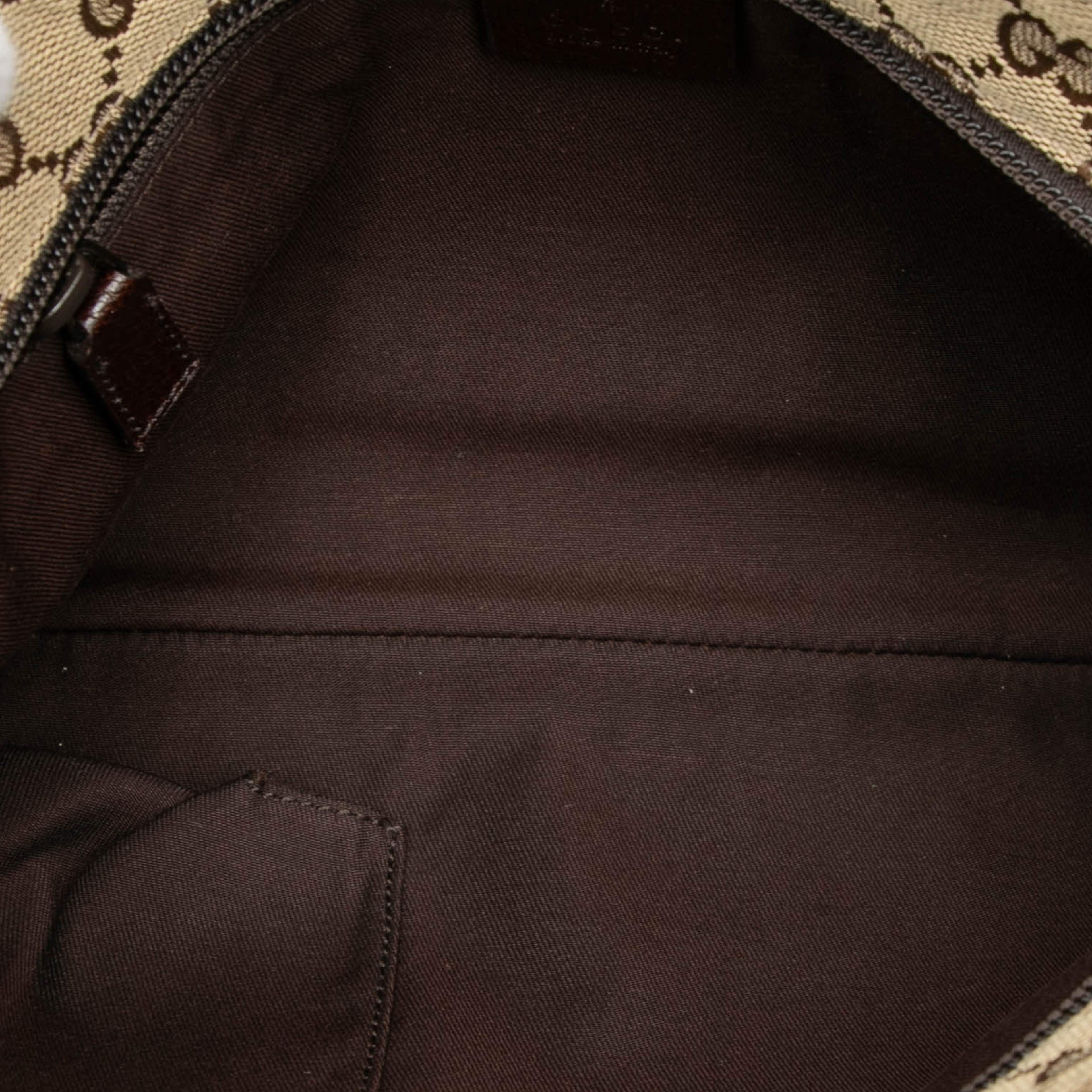 Gucci Gg Canvas Web Crossbody, från Luxclusif, i färgen beige. Klicka för att öppna bilden i stort format