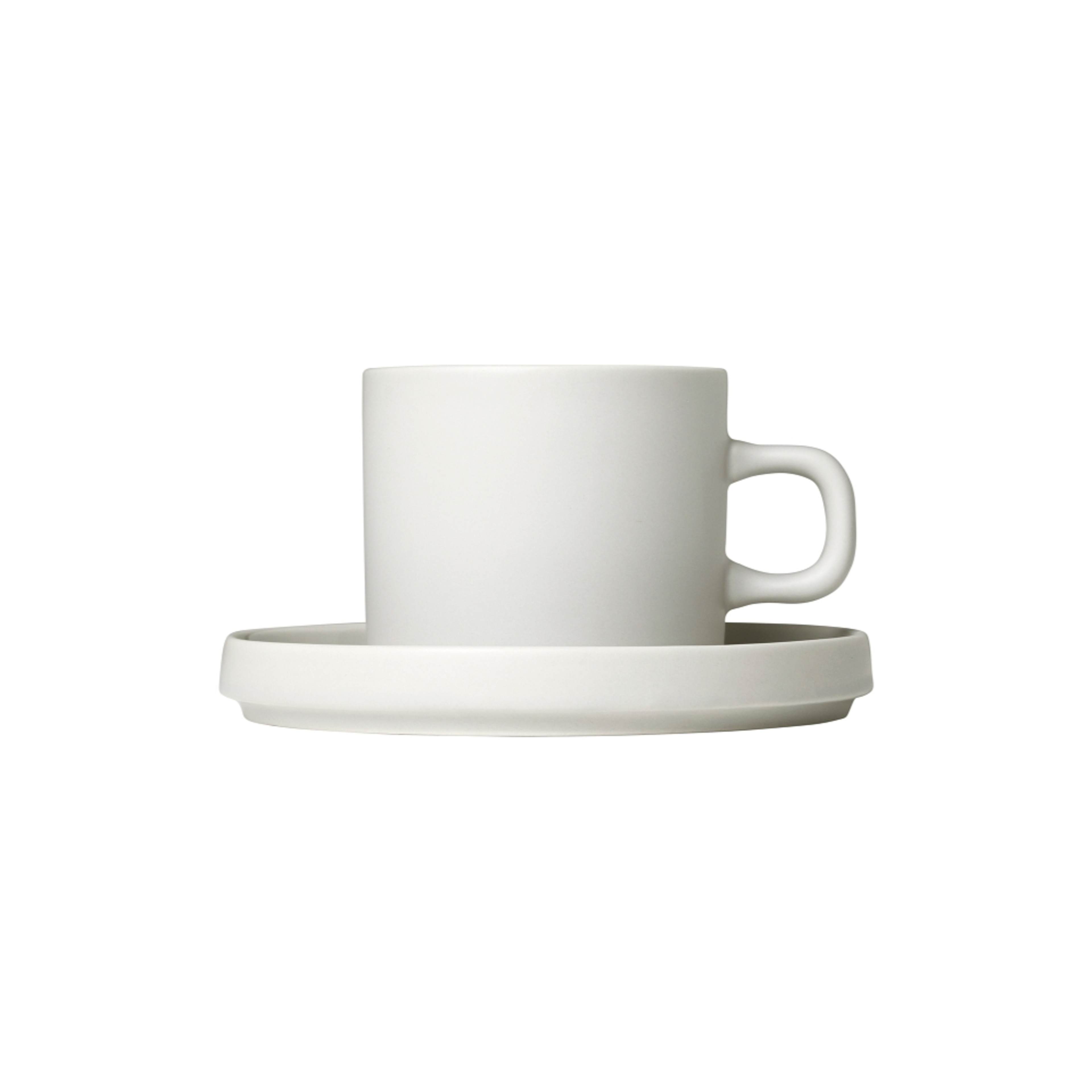 PILAR Set 2 Kaffemugg & Fat, 4 Delar