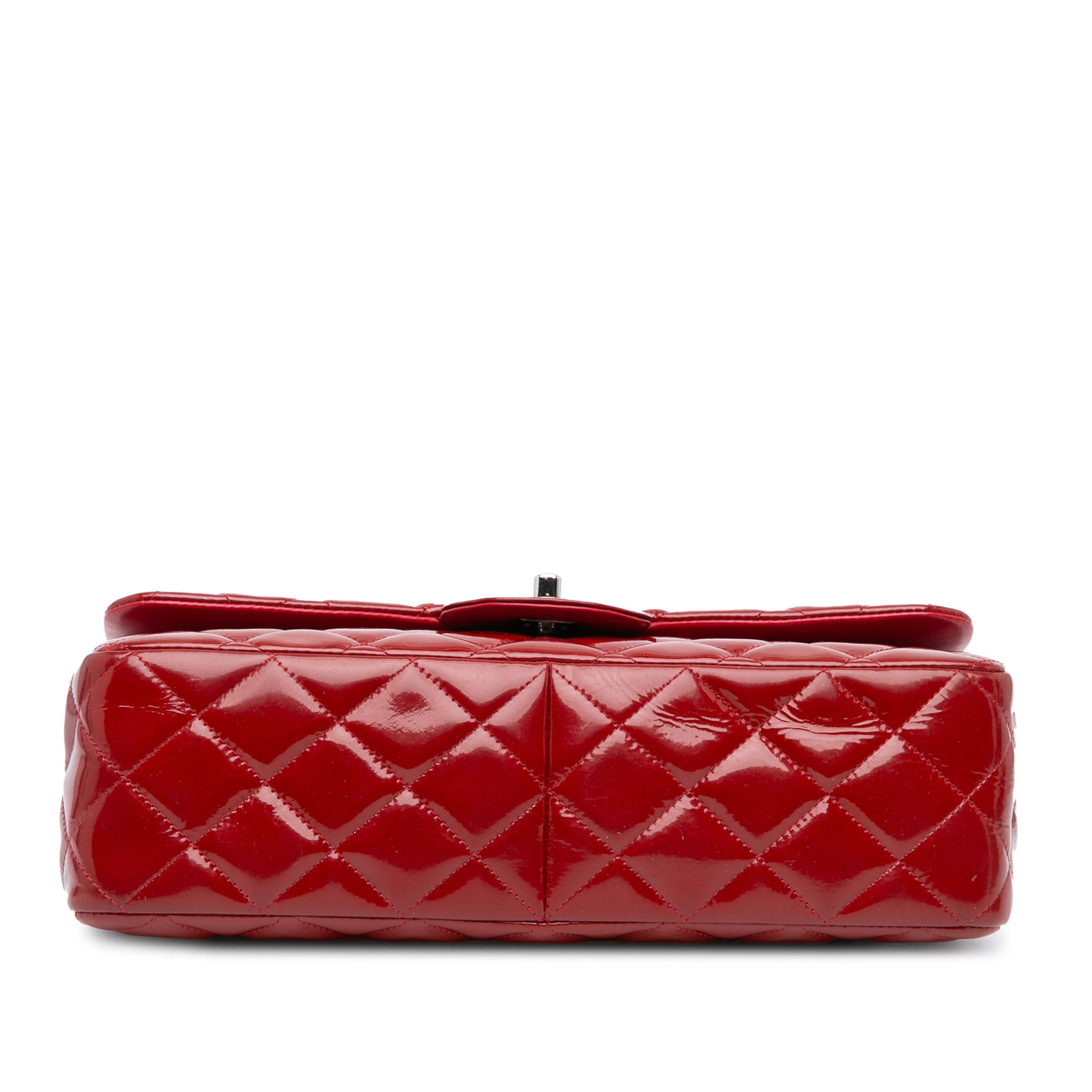 Chanel Jumbo Classic Patent Double Flap