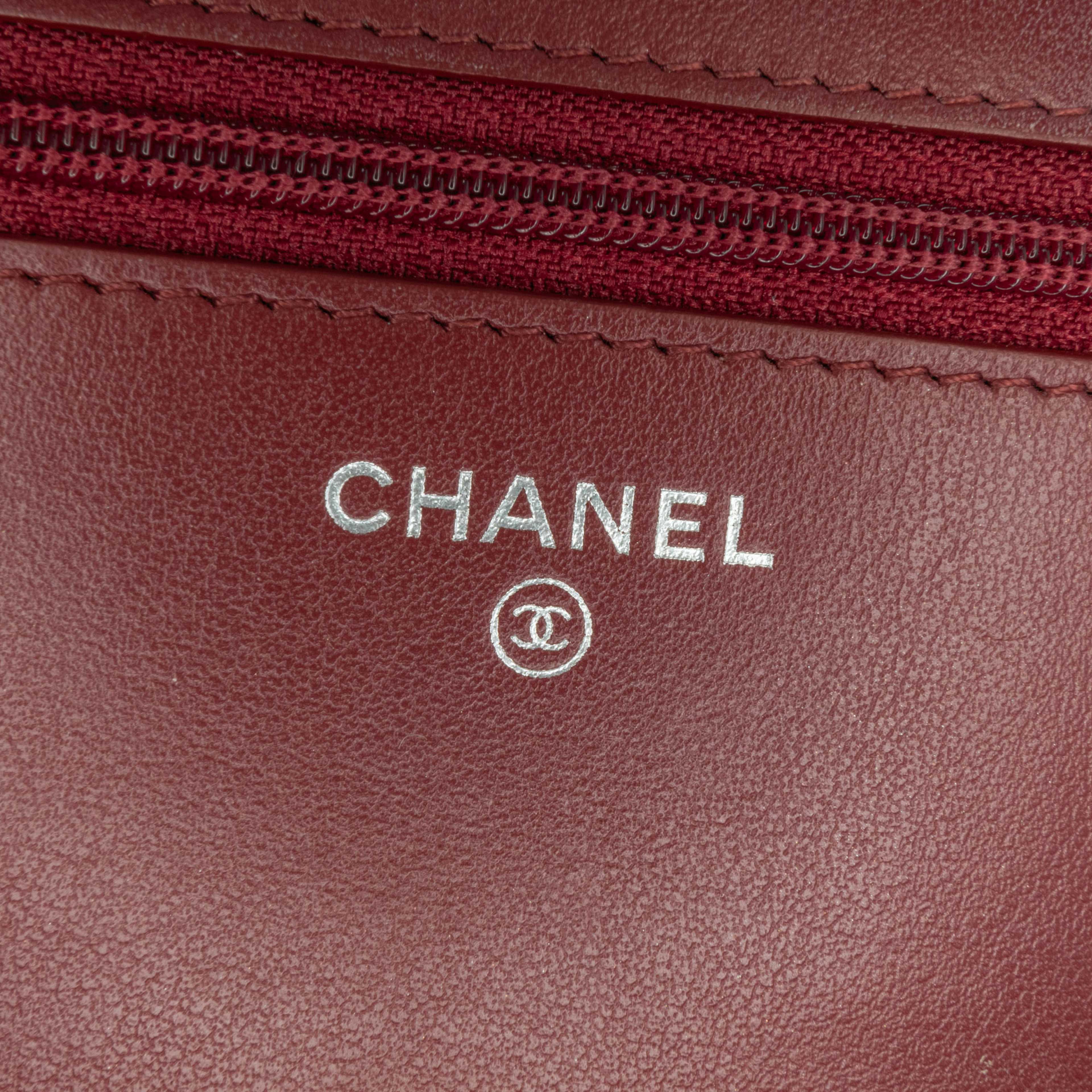 Chanel Quilted Aged Calfskin Gabrielle Wallet On Chain