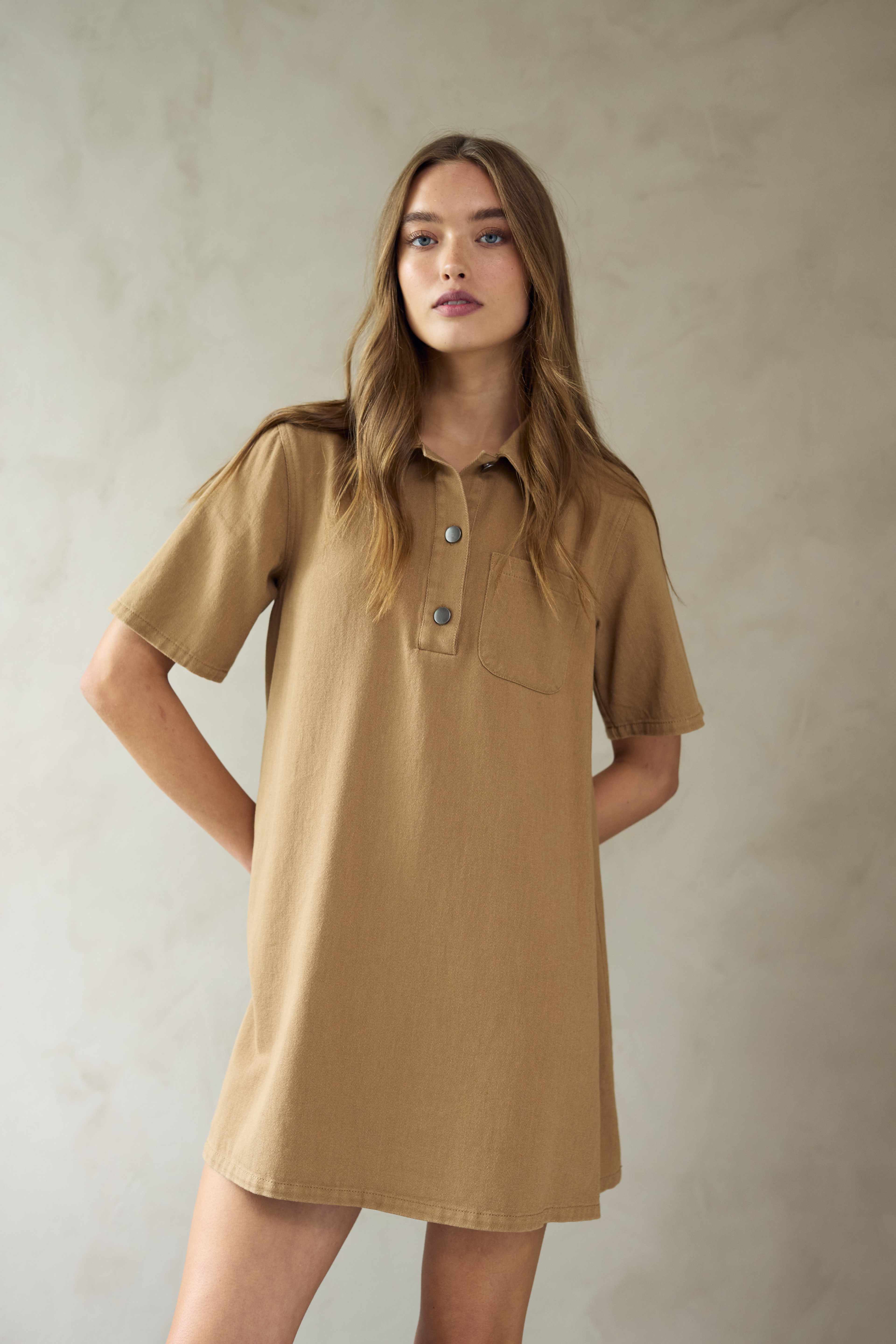 Jozie Dress - Oyster