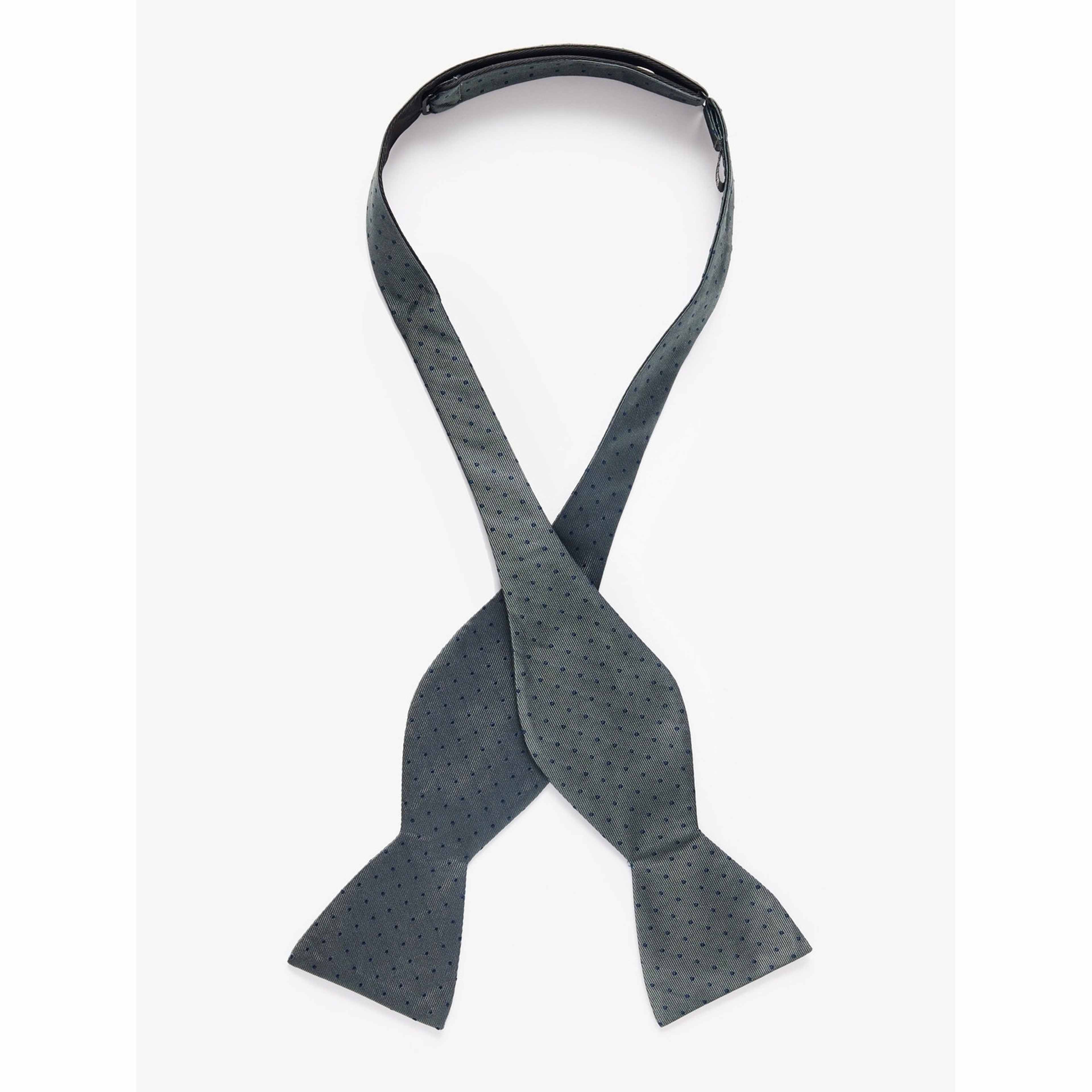 Bow Tie Dot Self Tied