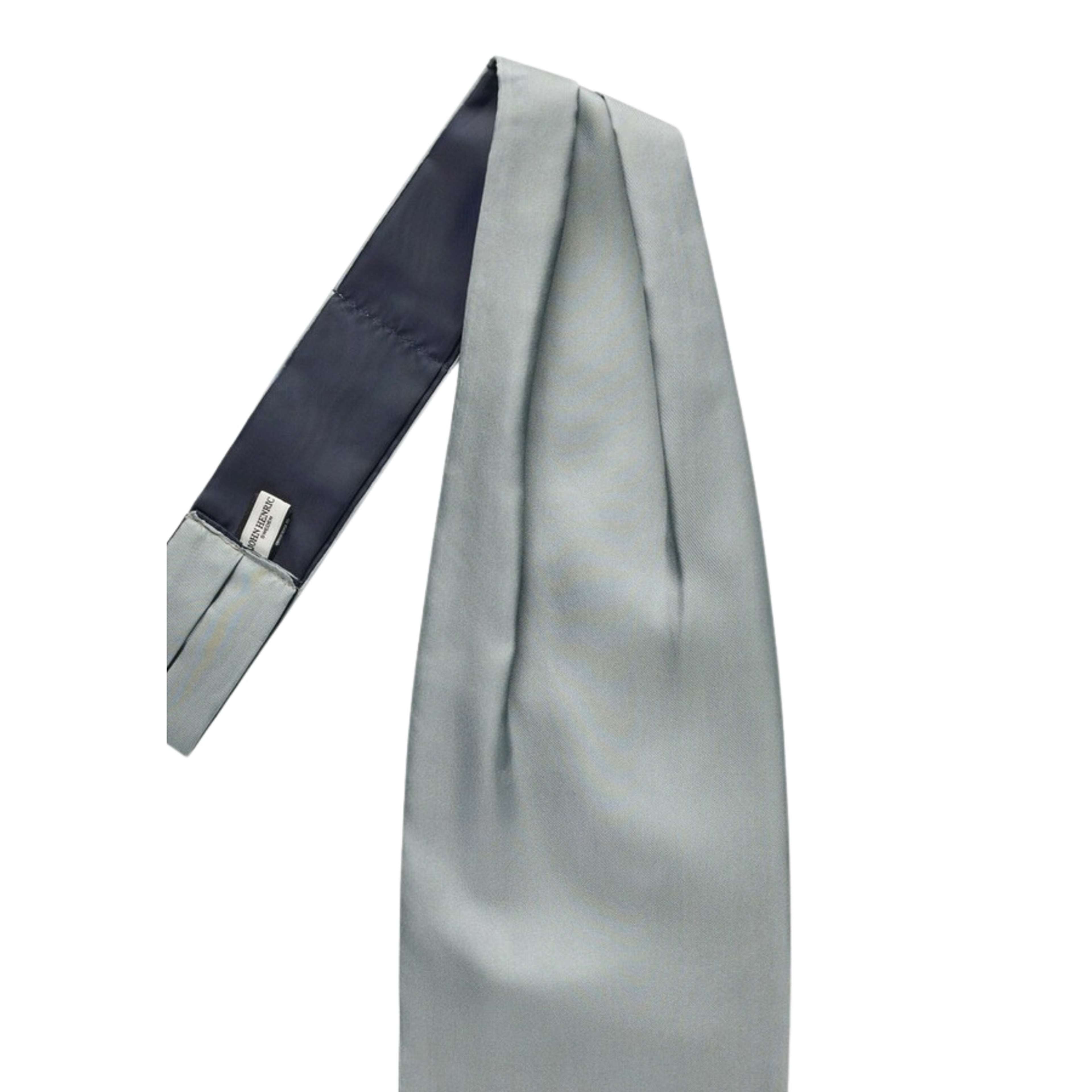 Silk Single Pointed Ascot Plain