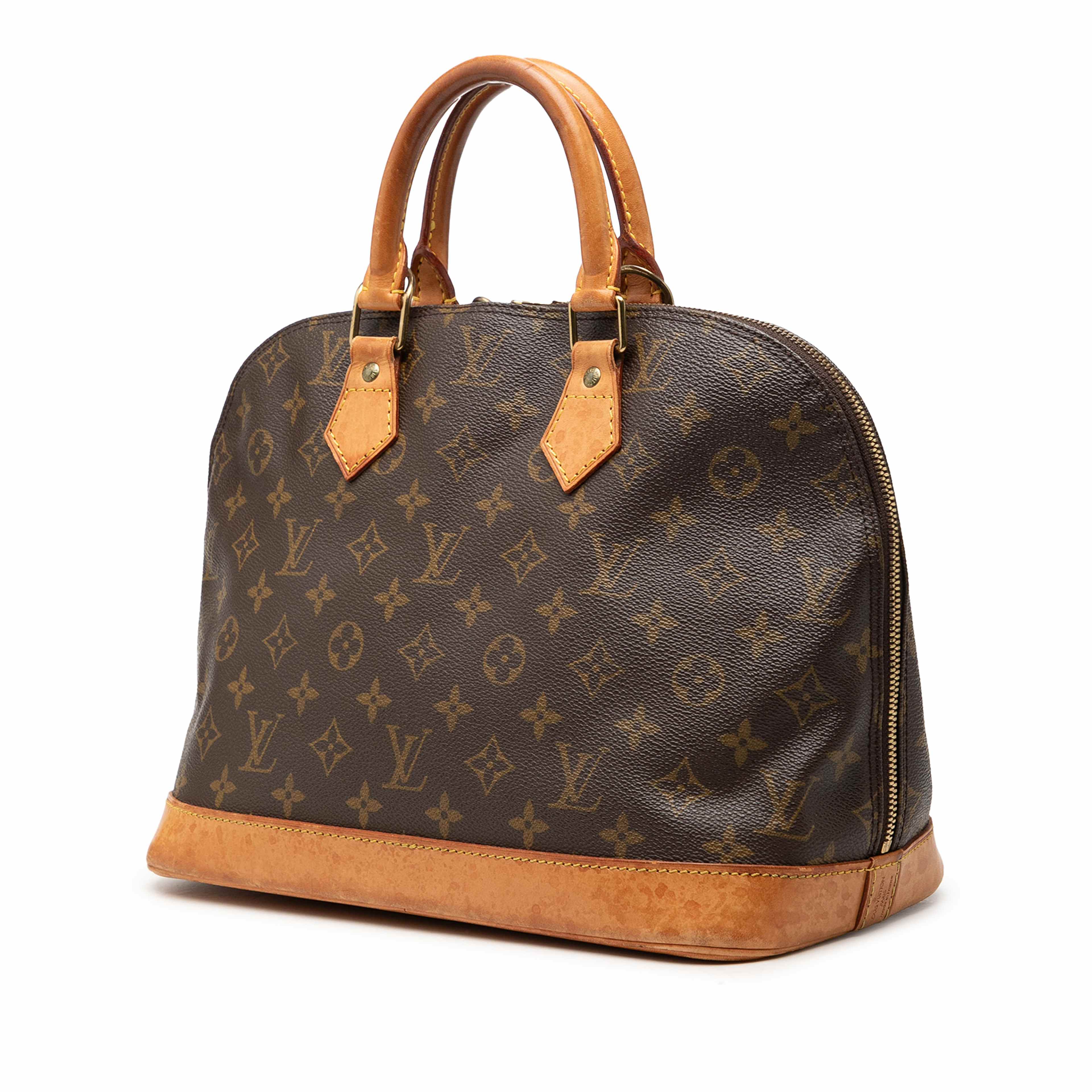 Louis Vuitton Monogram Alma Pm, från Luxclusif, i färgen brun. Klicka för att öppna bilden i stort format
