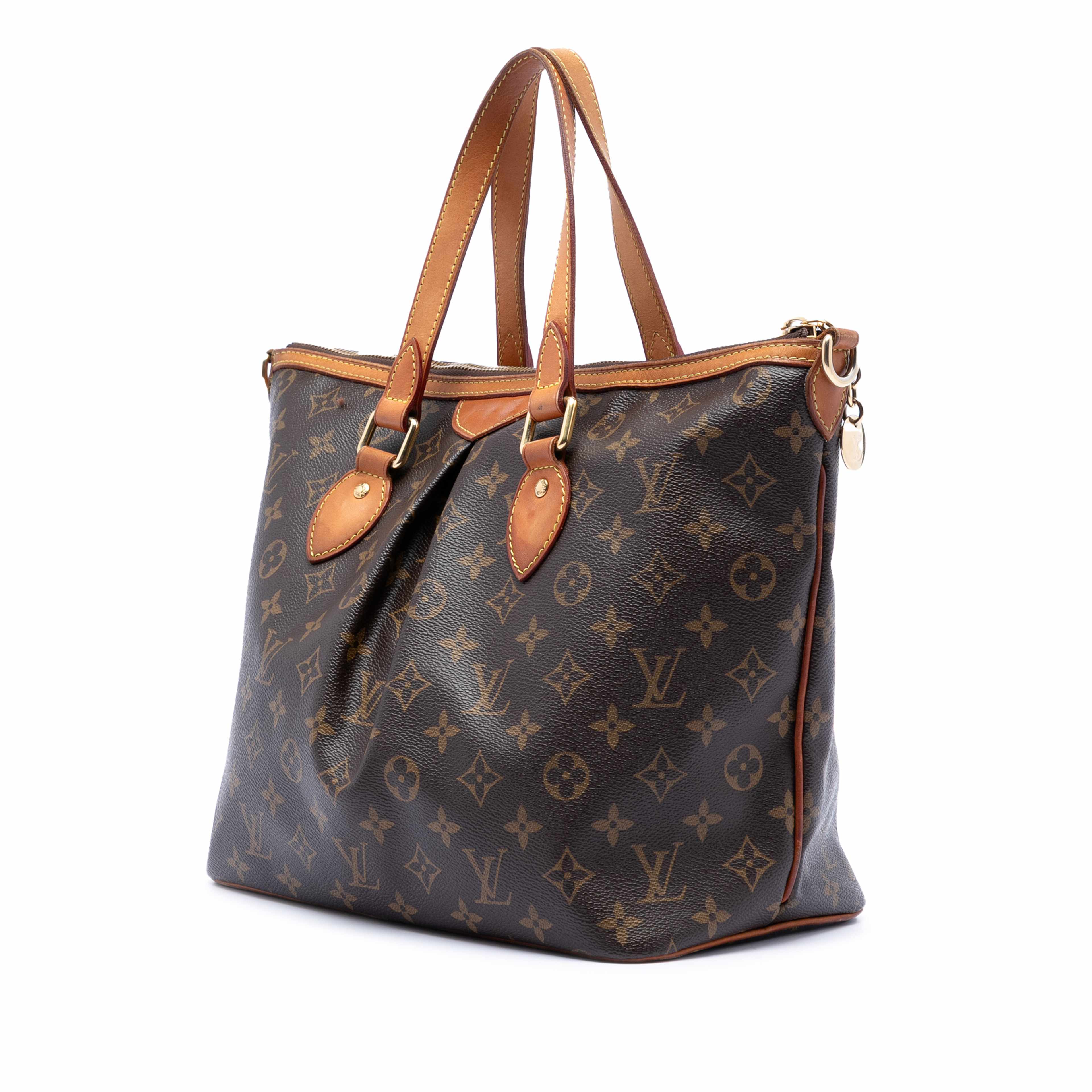 Louis Vuitton Monogram Palermo Pm, från Luxclusif, i färgen brown. Klicka för att öppna bilden i stort format