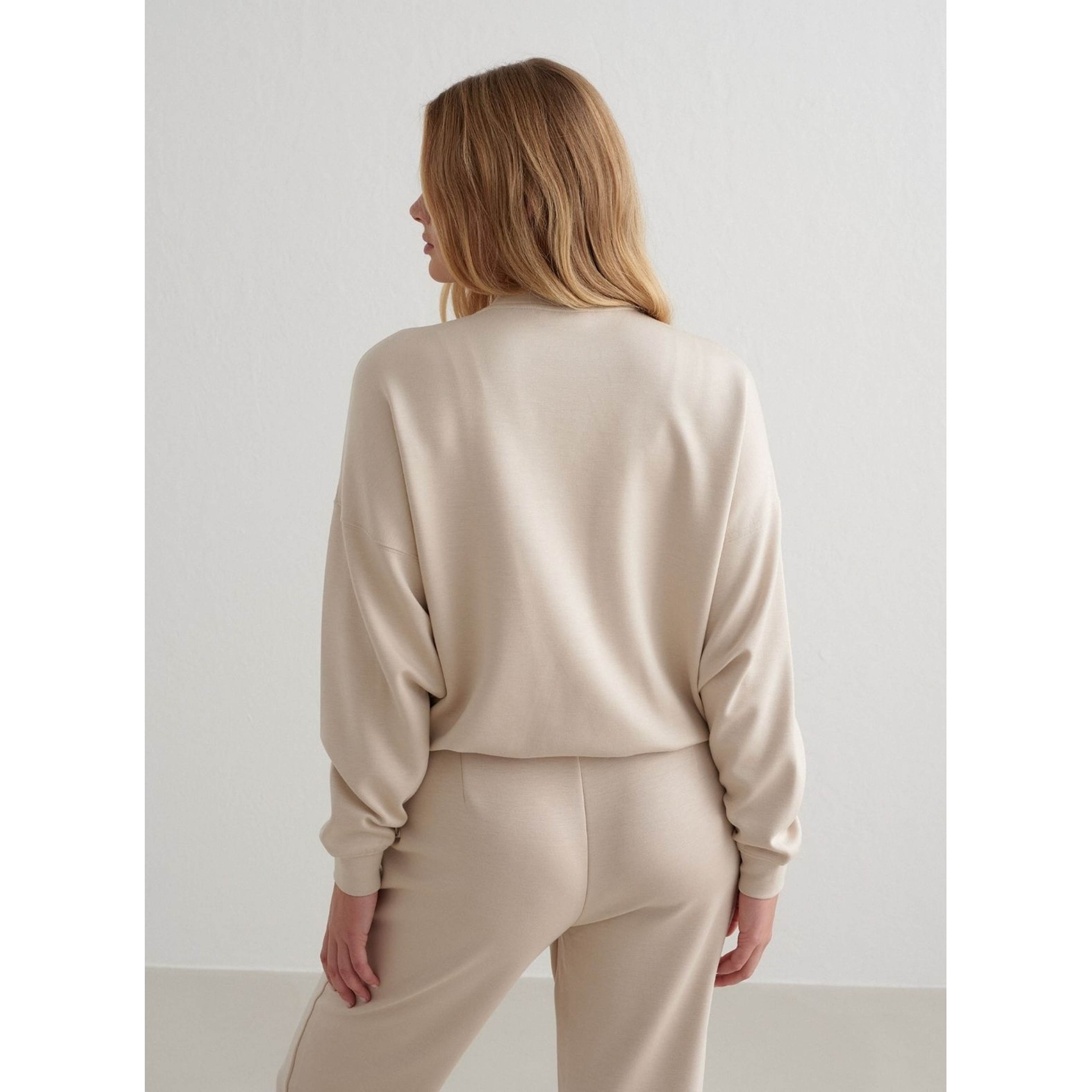 Café Au Lait Comfy Modal Sweatshirt