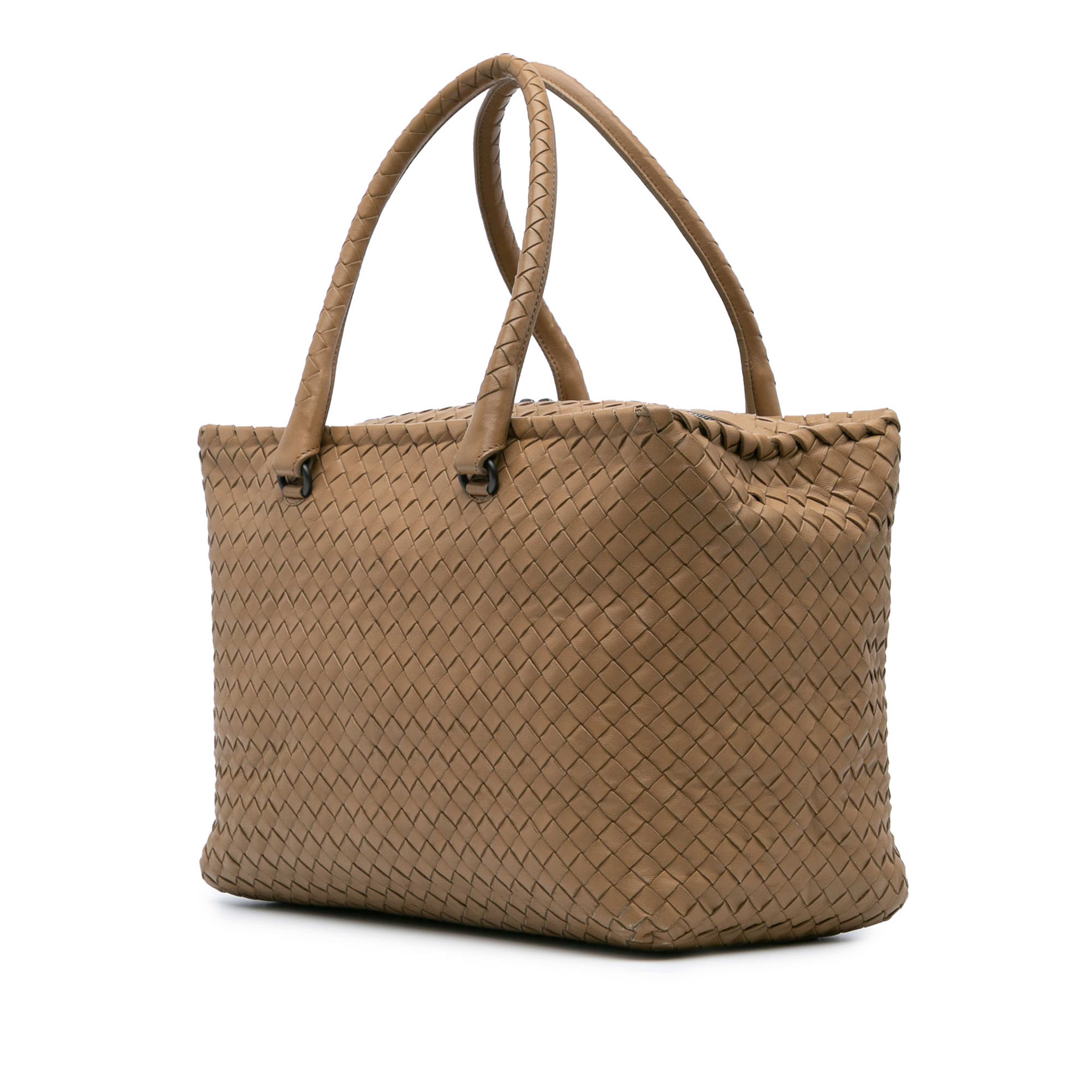 Bottega Veneta Nappa Intrecciato Brick Tote