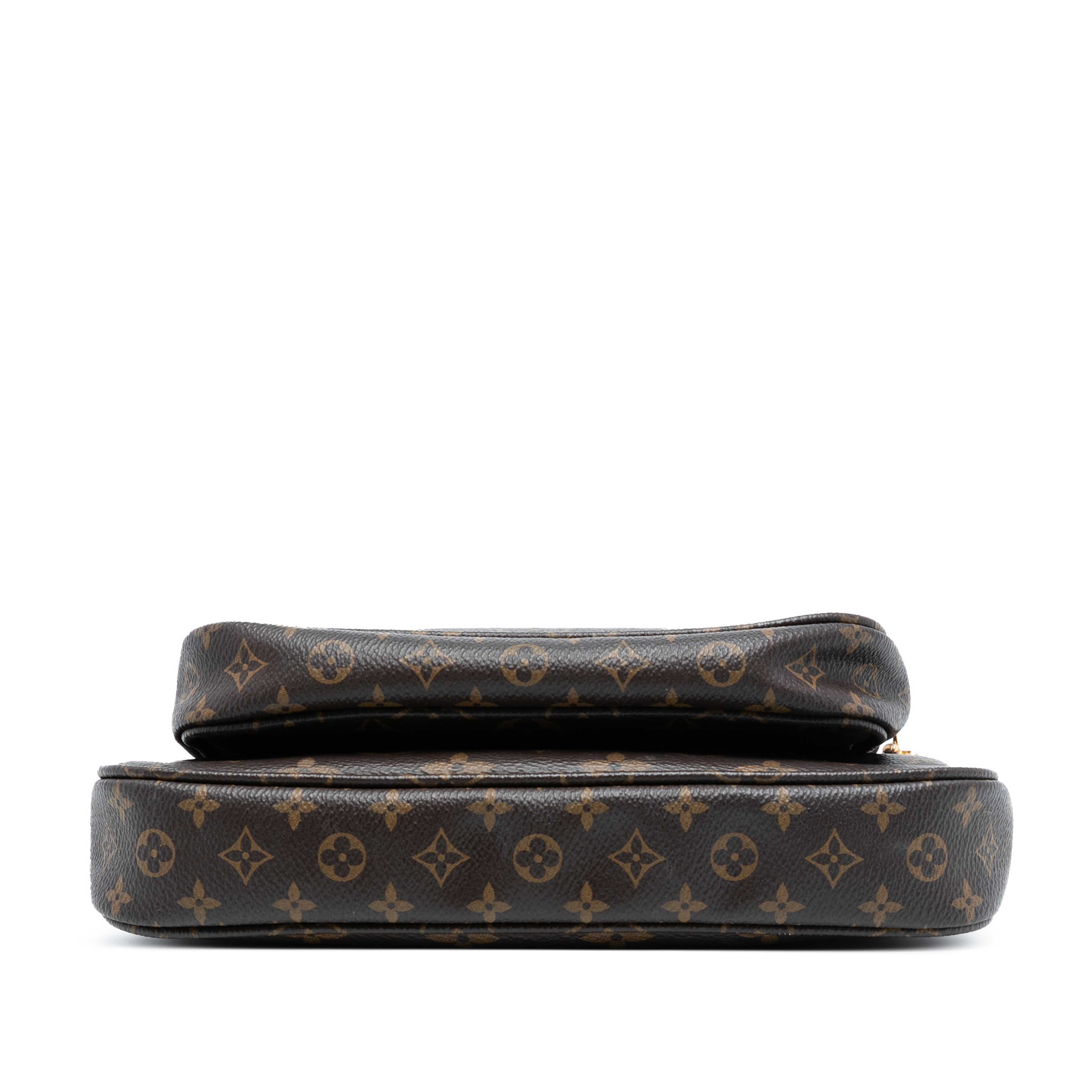 Louis Vuitton Monogram Multi Pochette Accessoires, från Luxclusif, i färgen brown. Klicka för att öppna bilden i stort format