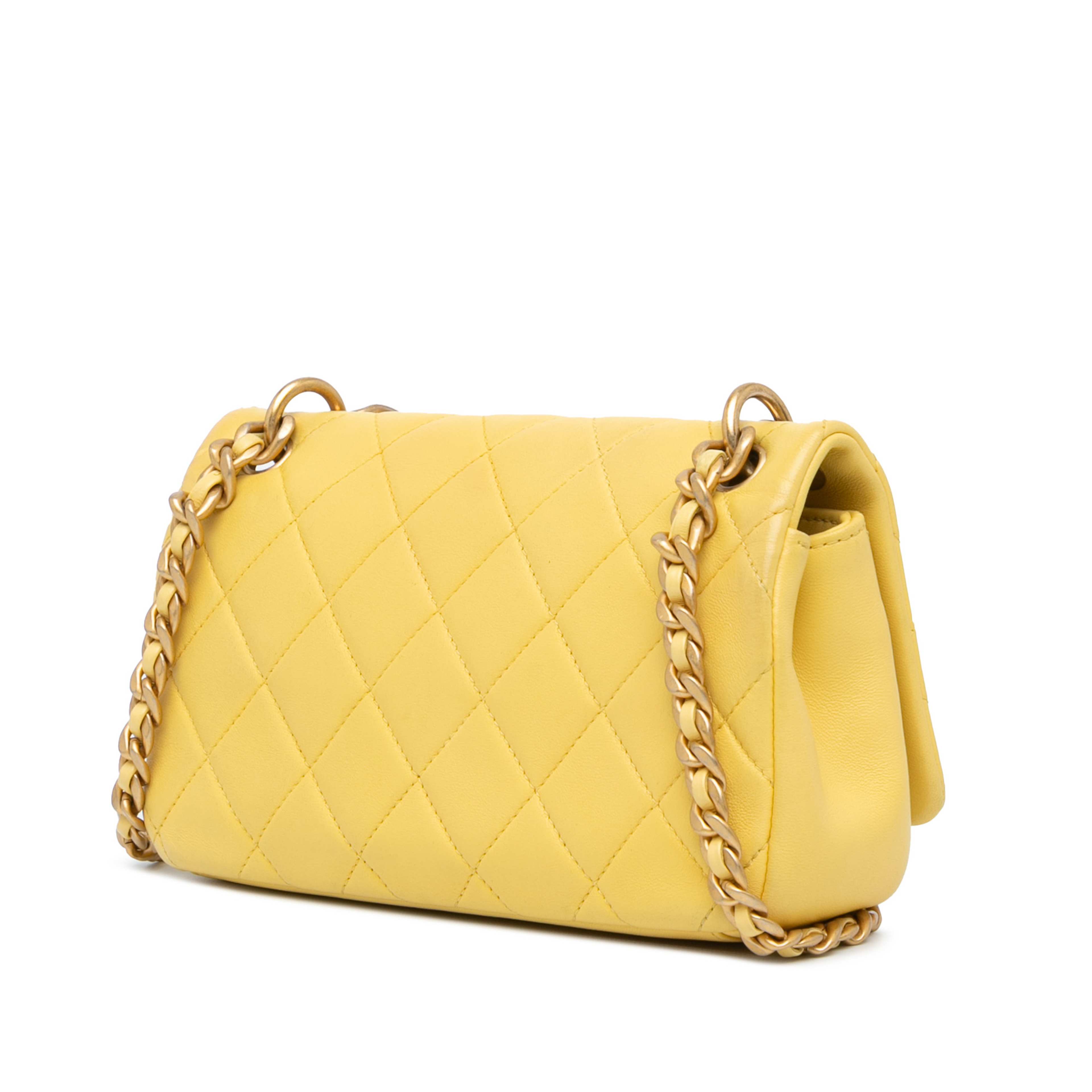 Chanel Quilted Lambskin Chain Is More Flap