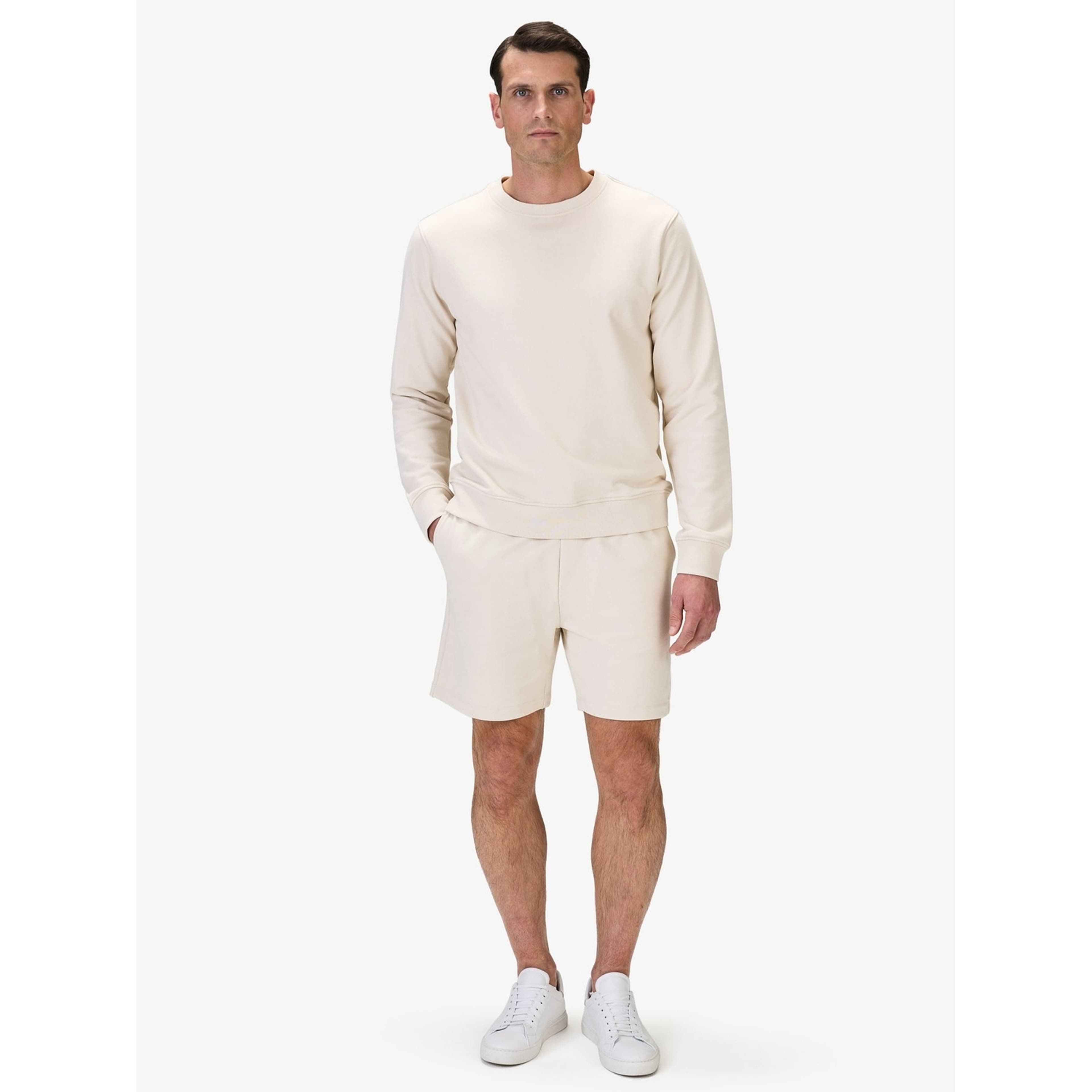 Cotton Drawstring Sweat Shorts