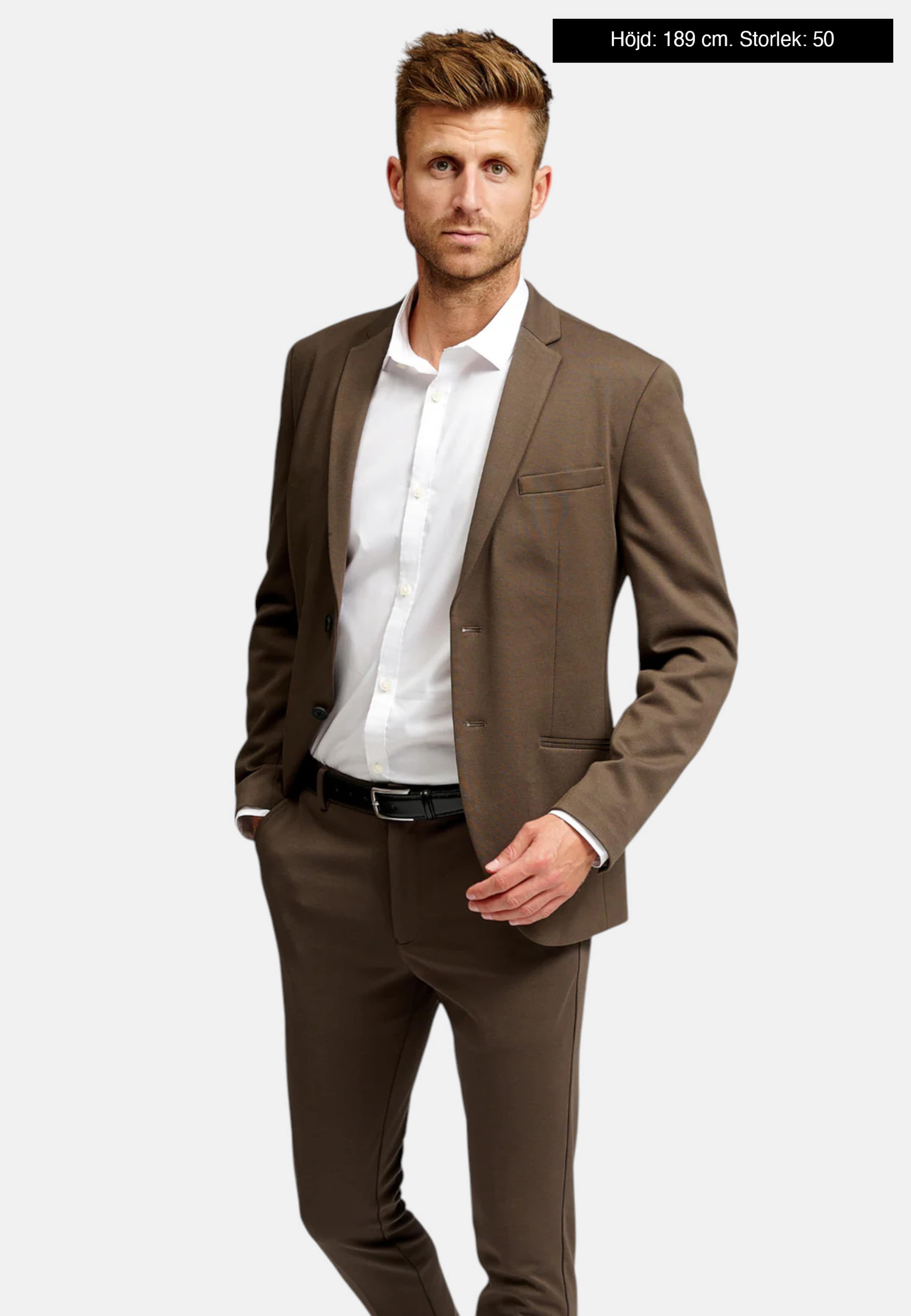 The Original Performance Blazer, från TeeShoppen, i färgen mørkebrun. Klicka för att öppna bilden i stort format