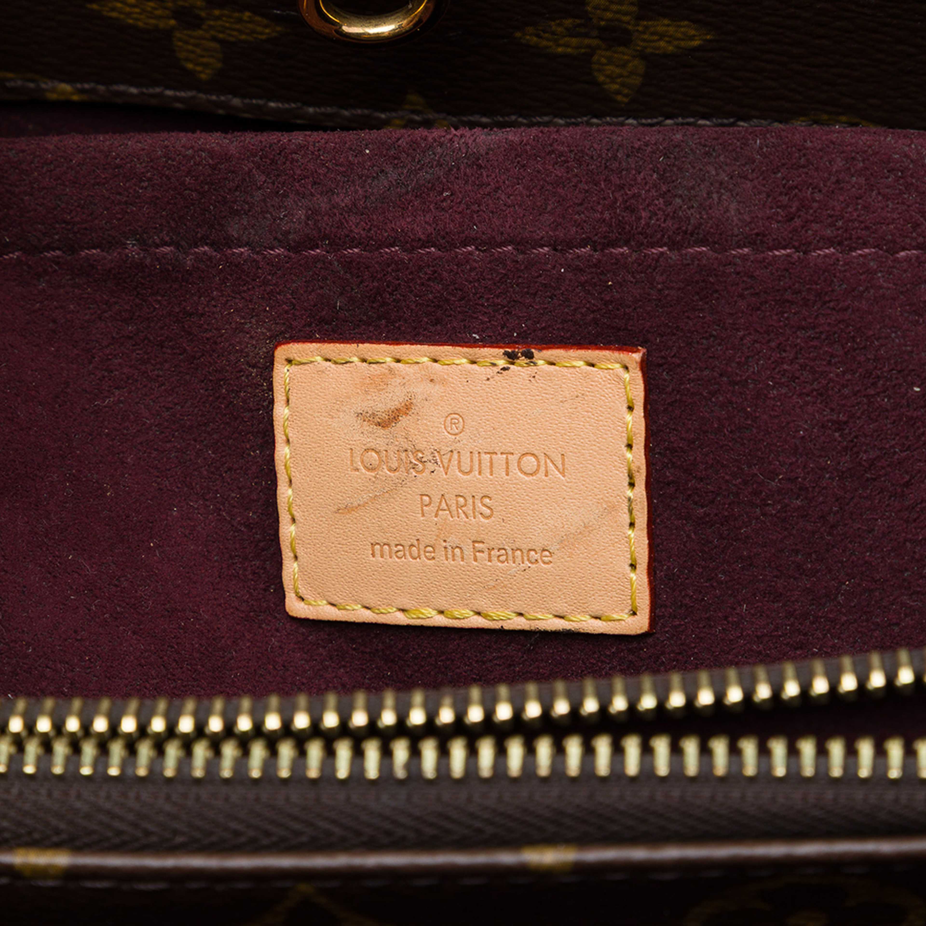 Louis Vuitton Monogram Montaigne Mm, från Luxclusif, i färgen brun. Klicka för att öppna bilden i stort format