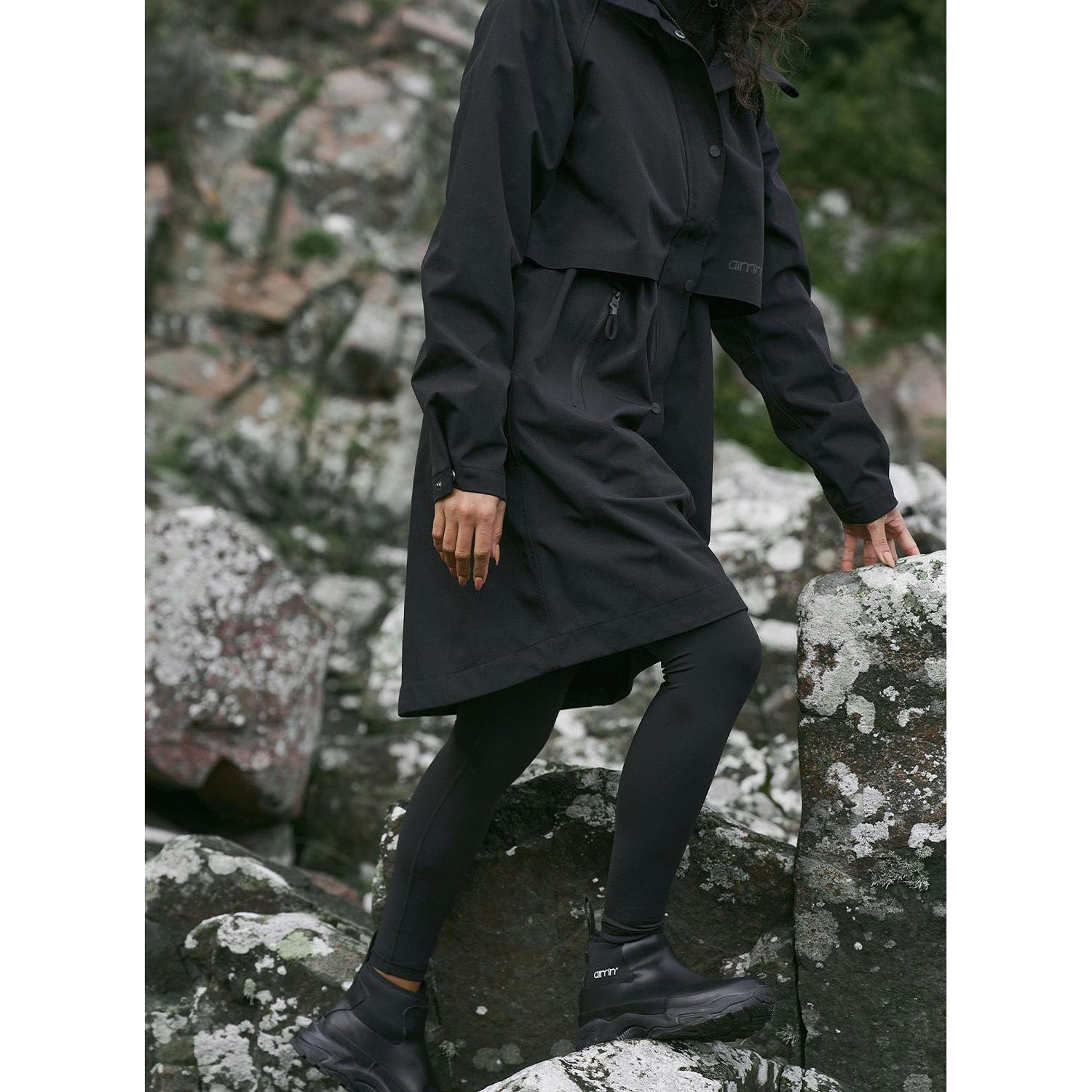 Black Waterproof Parka