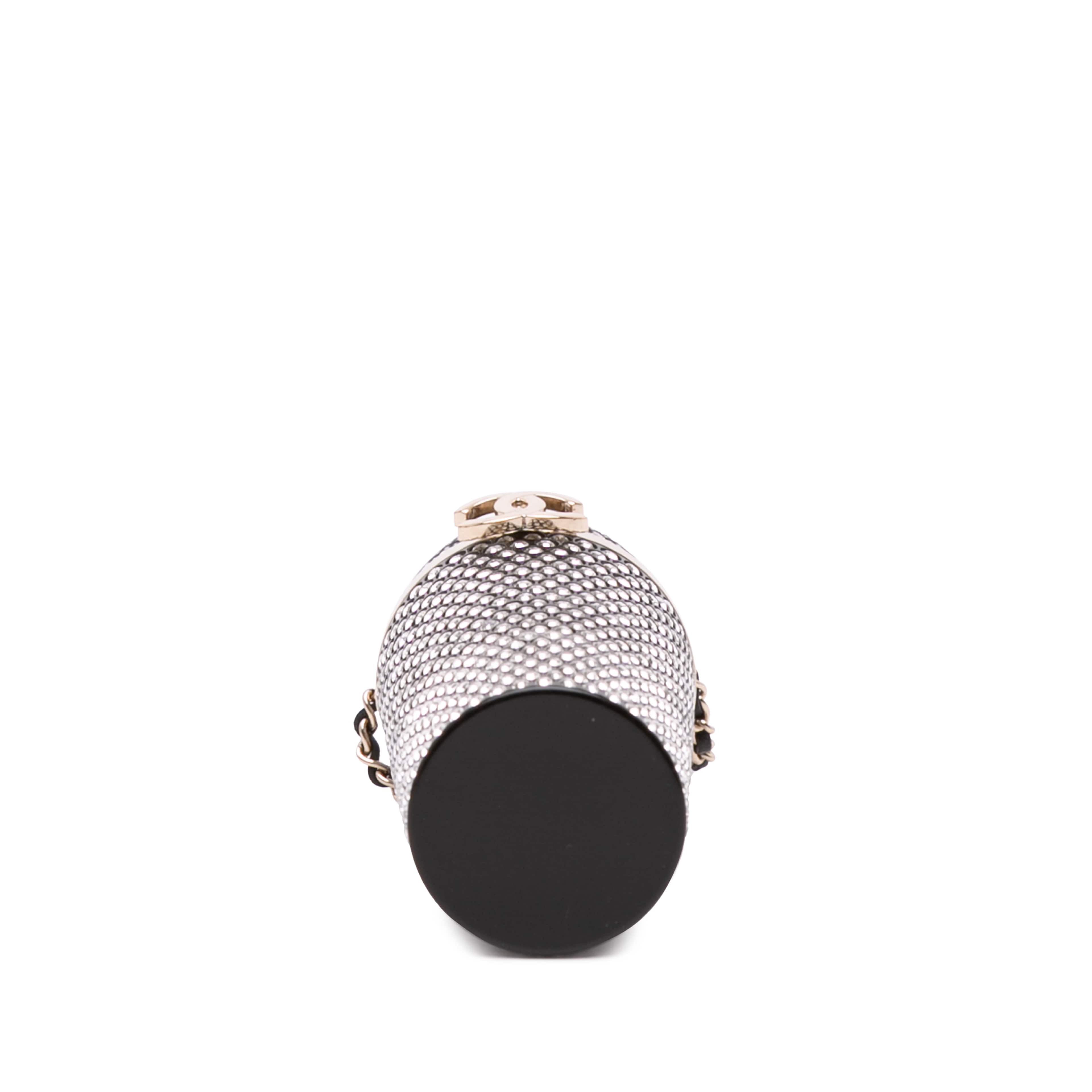 Chanel Crystal Lipstick Case On Chain