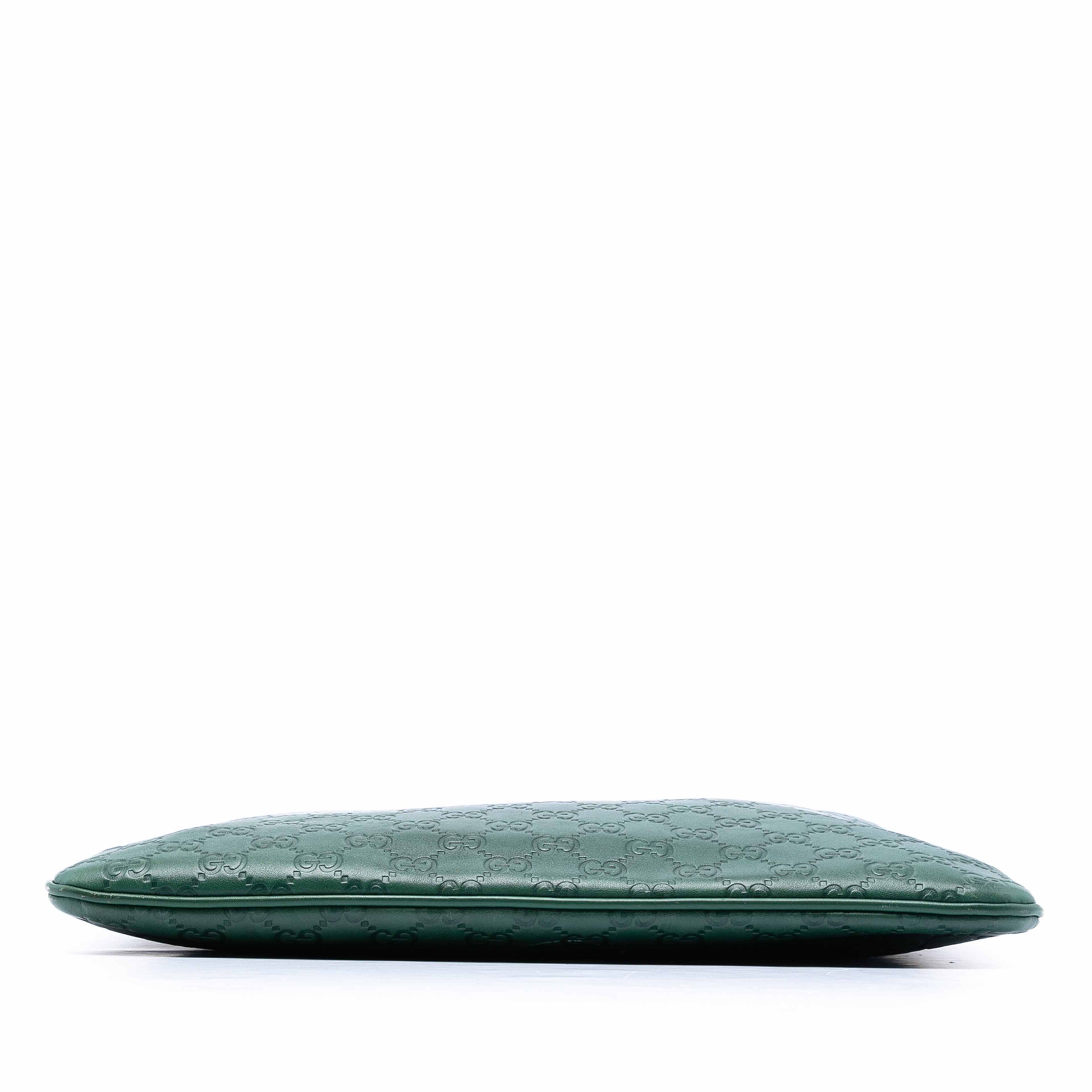 Gucci Guccissima Tote, från Luxclusif, i färgen green. Klicka för att öppna bilden i stort format