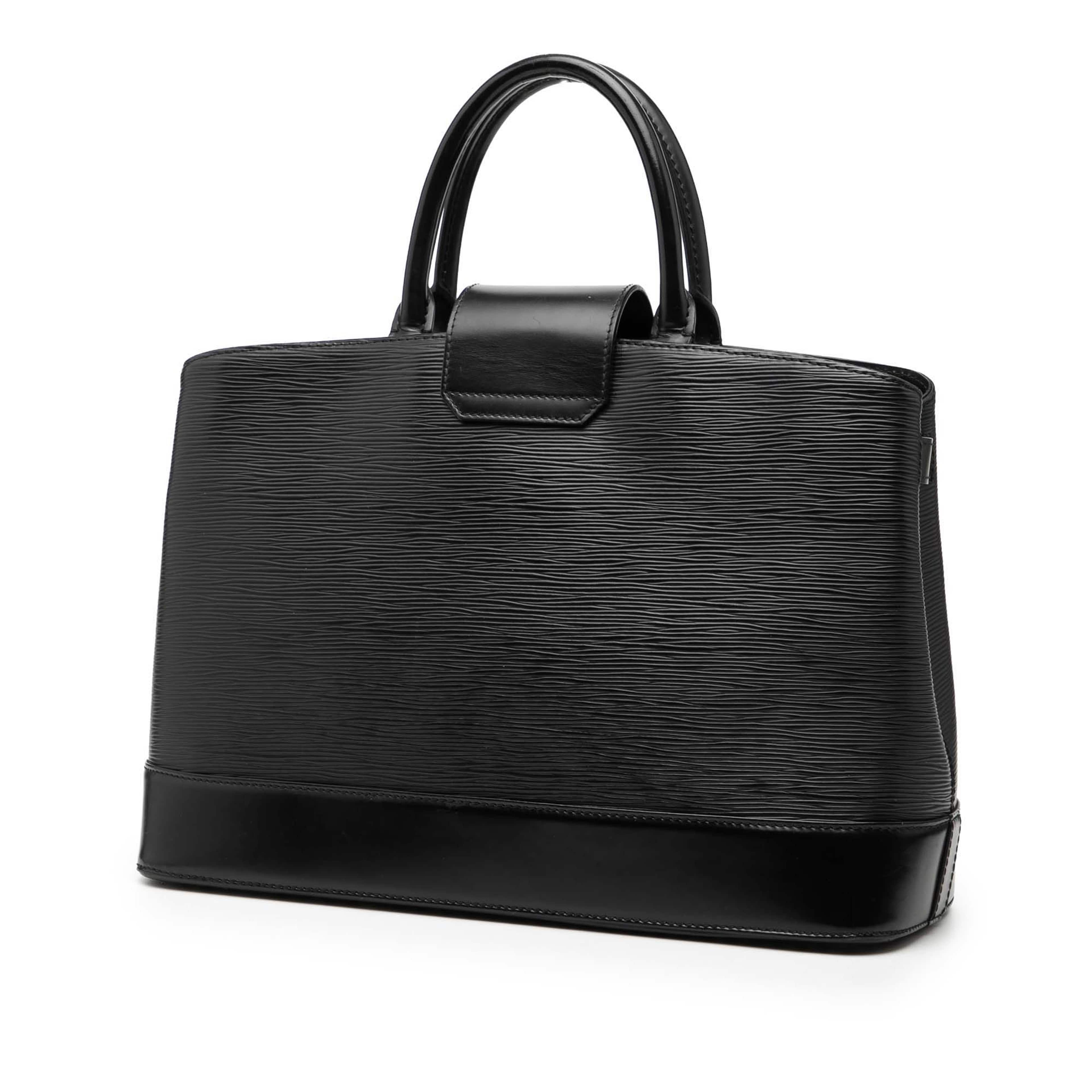 Louis Vuitton Epi Mirabeau Gm, från Luxclusif, i färgen black. Klicka för att öppna bilden i stort format