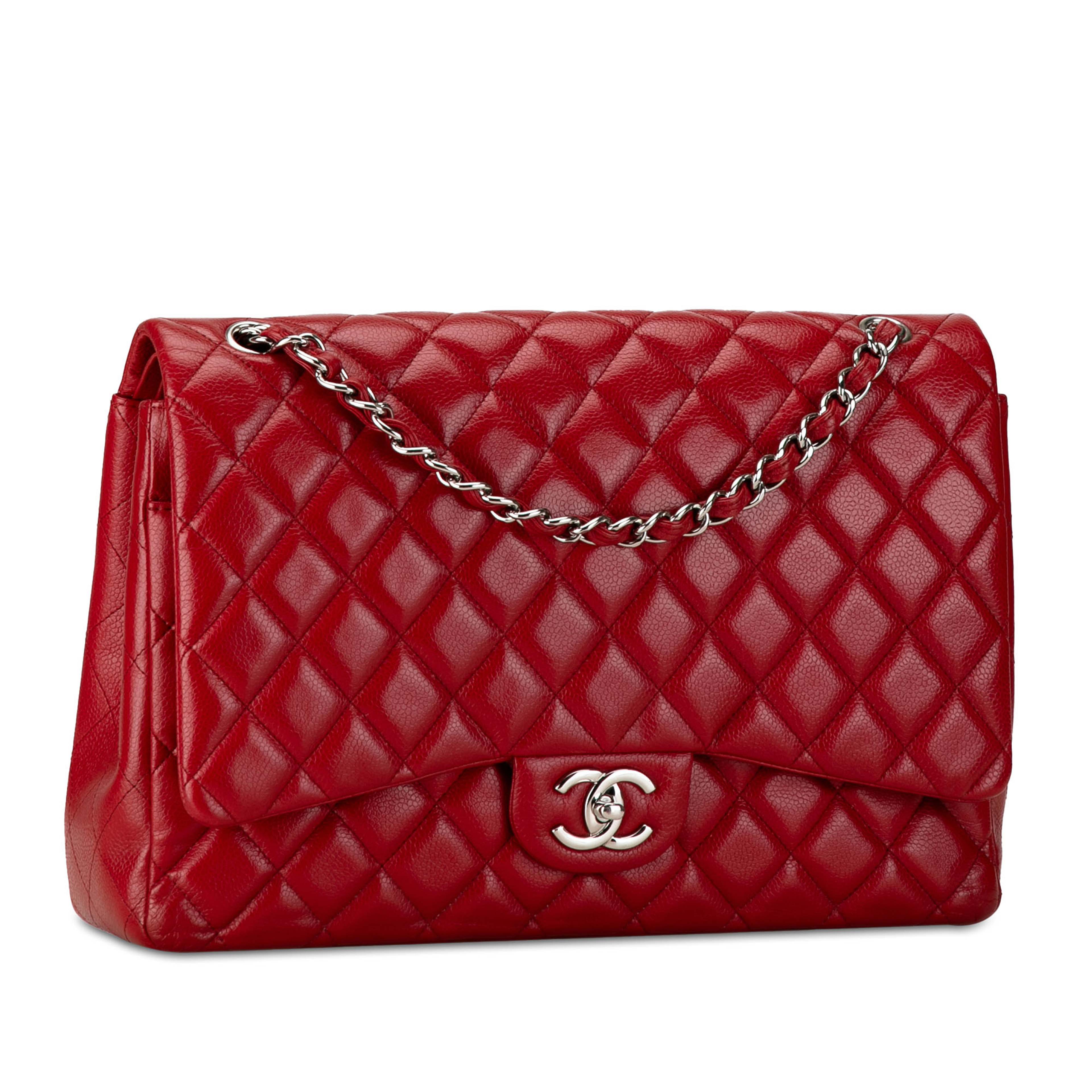 Chanel Maxi Classic Caviar Double Flap