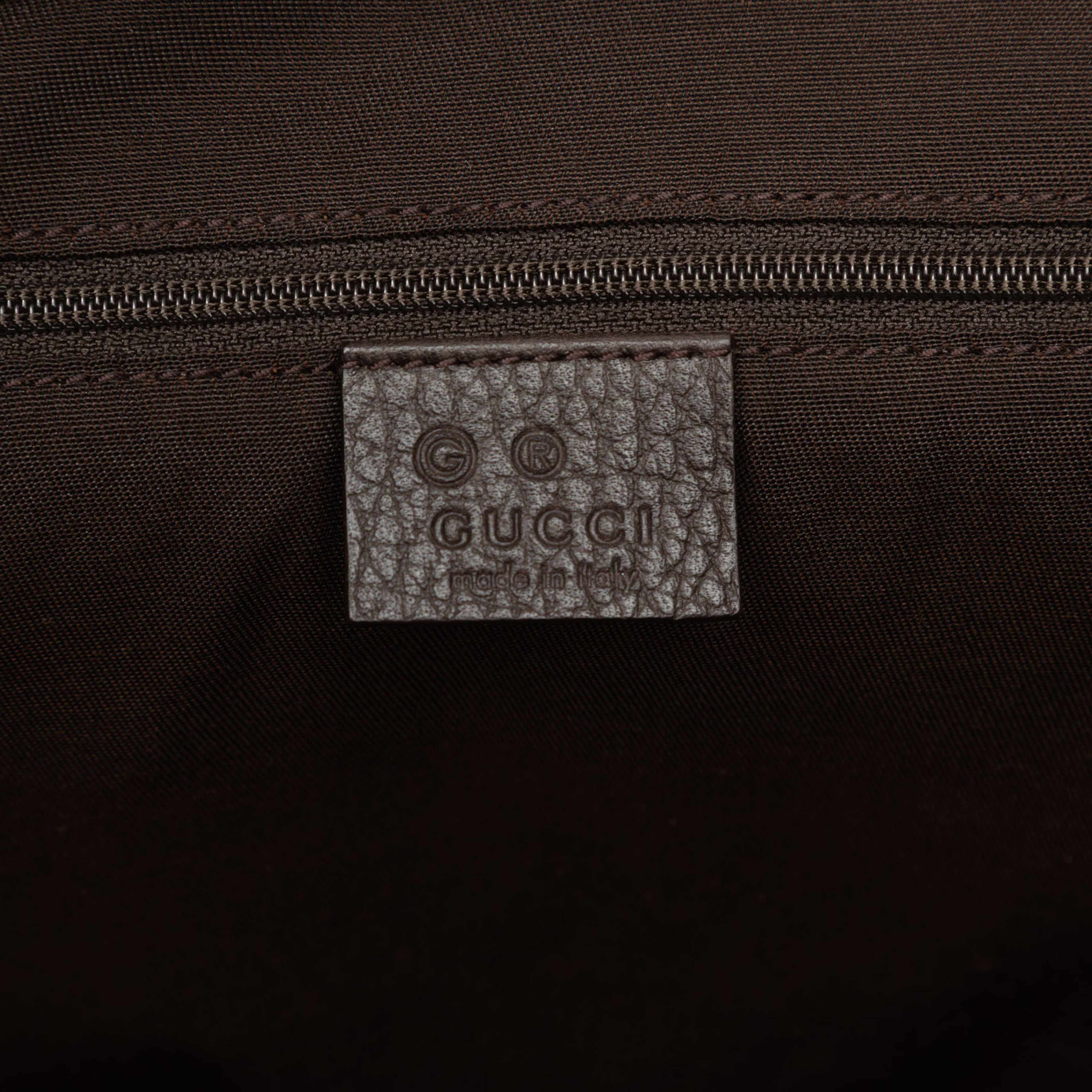 Gucci Gg Crystal Charm Satchel, från Luxclusif, i färgen light brown. Klicka för att öppna bilden i stort format