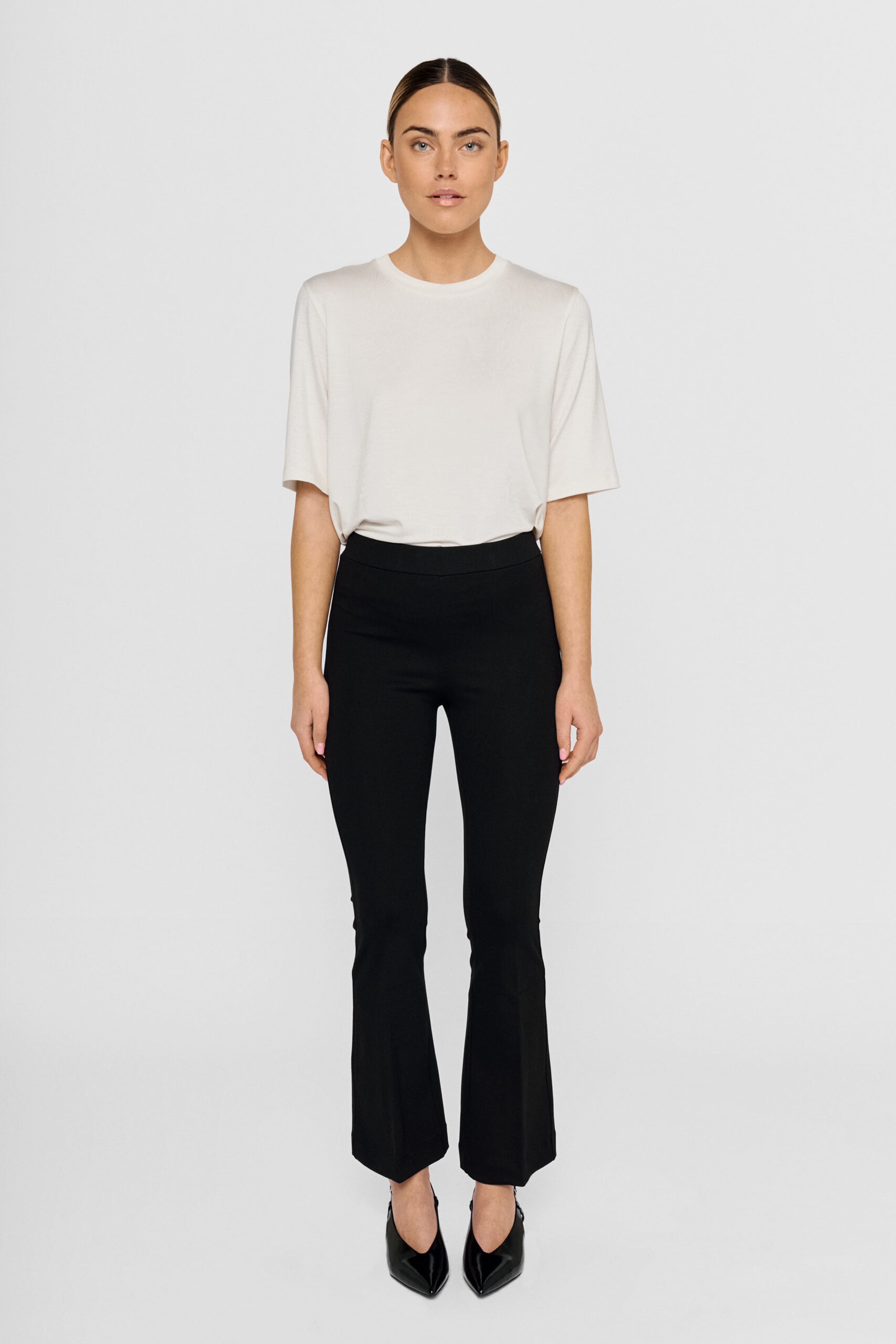 Lana Flare Pants - Black
