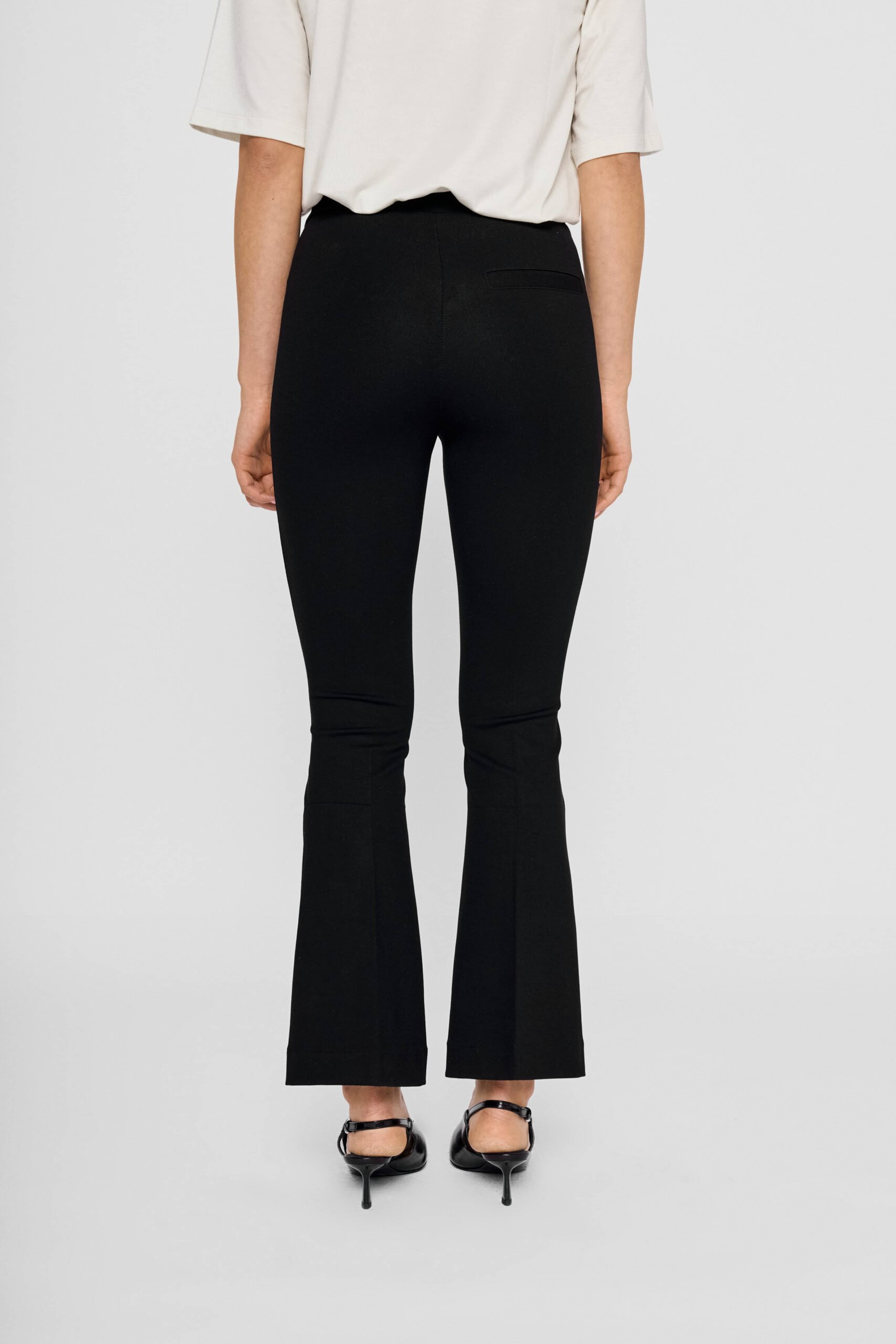 Lana Flare Pants - Black