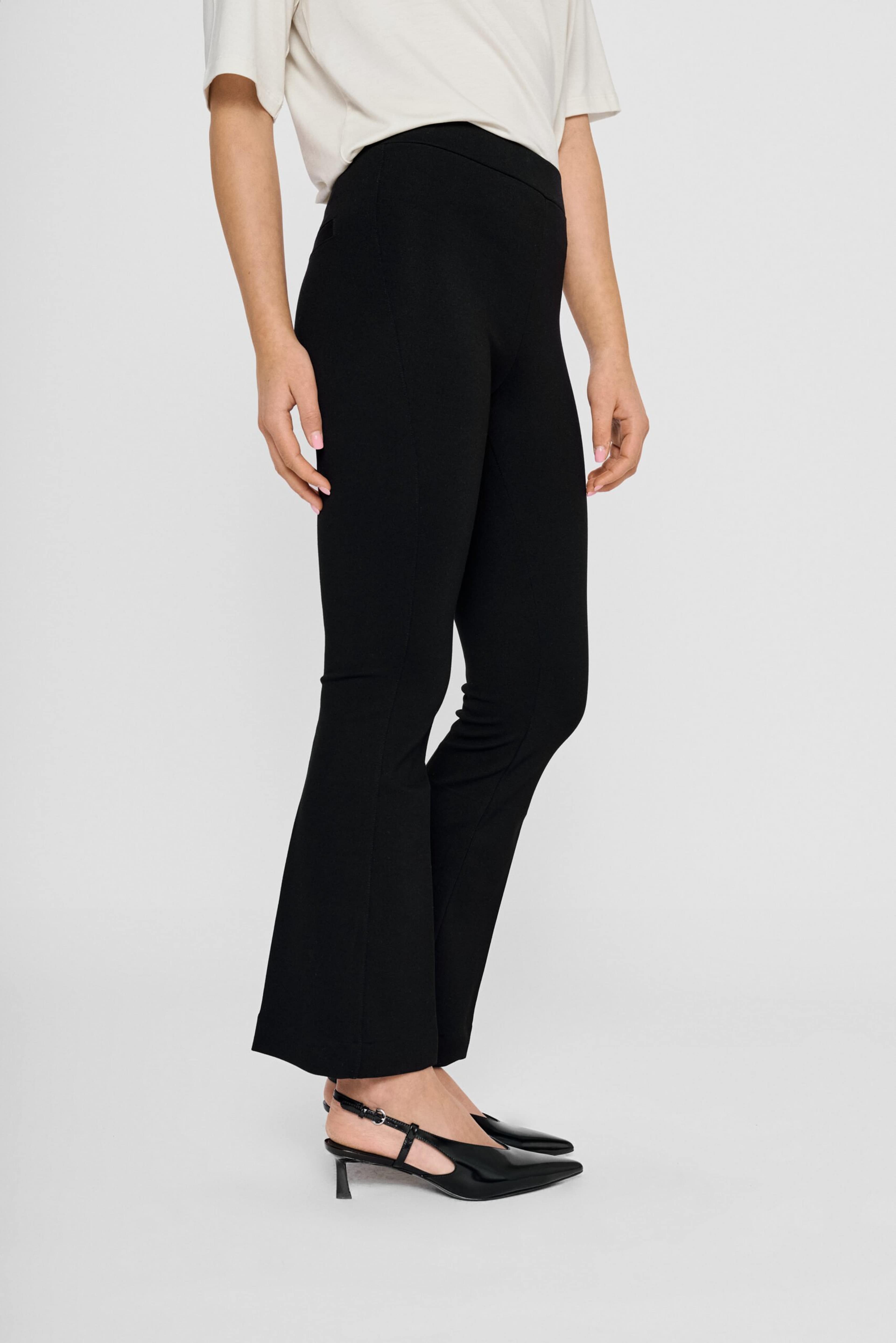 Lana Flare Pants - Black