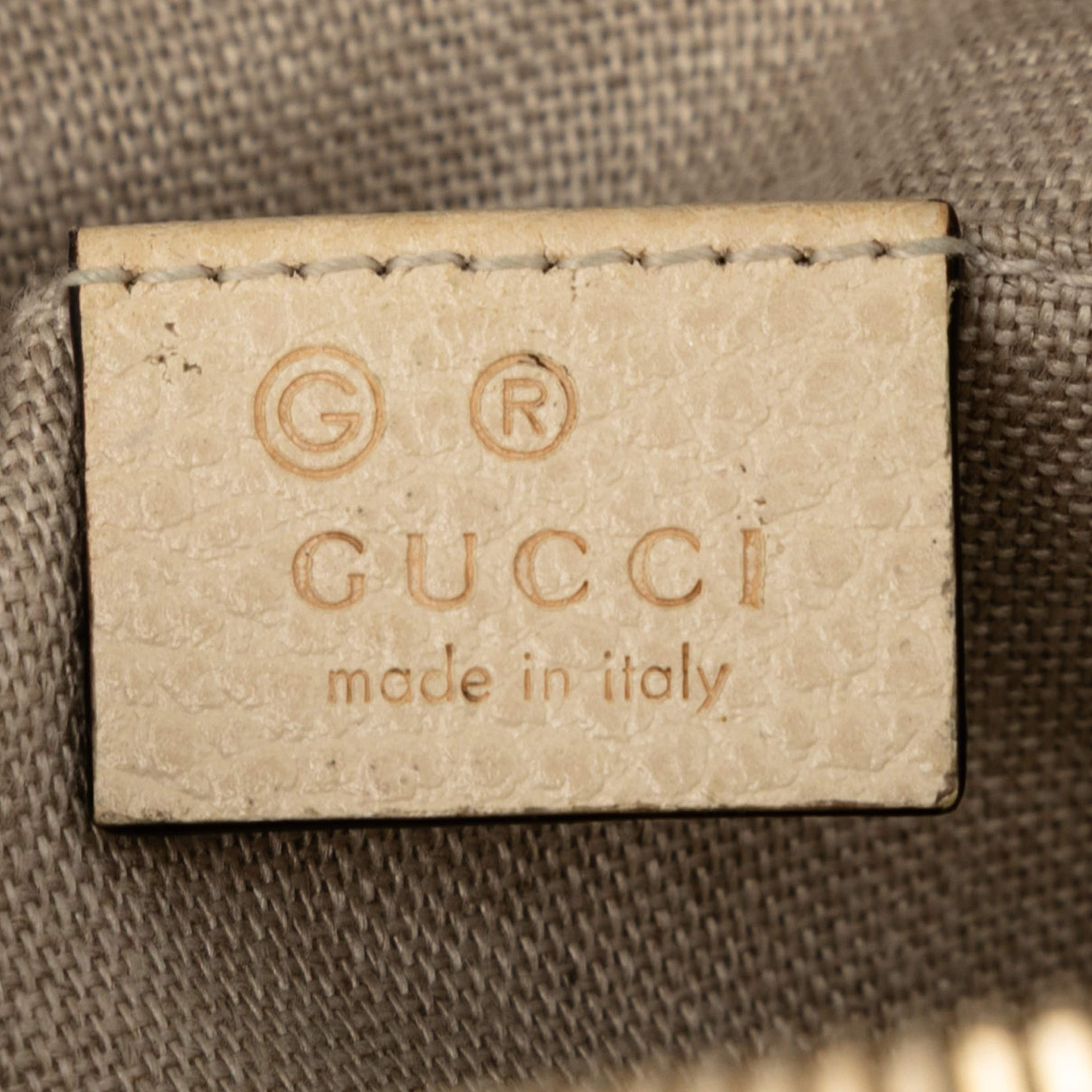 Gucci Gg Canvas Bree Crossbody, från Luxclusif, i färgen beige. Klicka för att öppna bilden i stort format