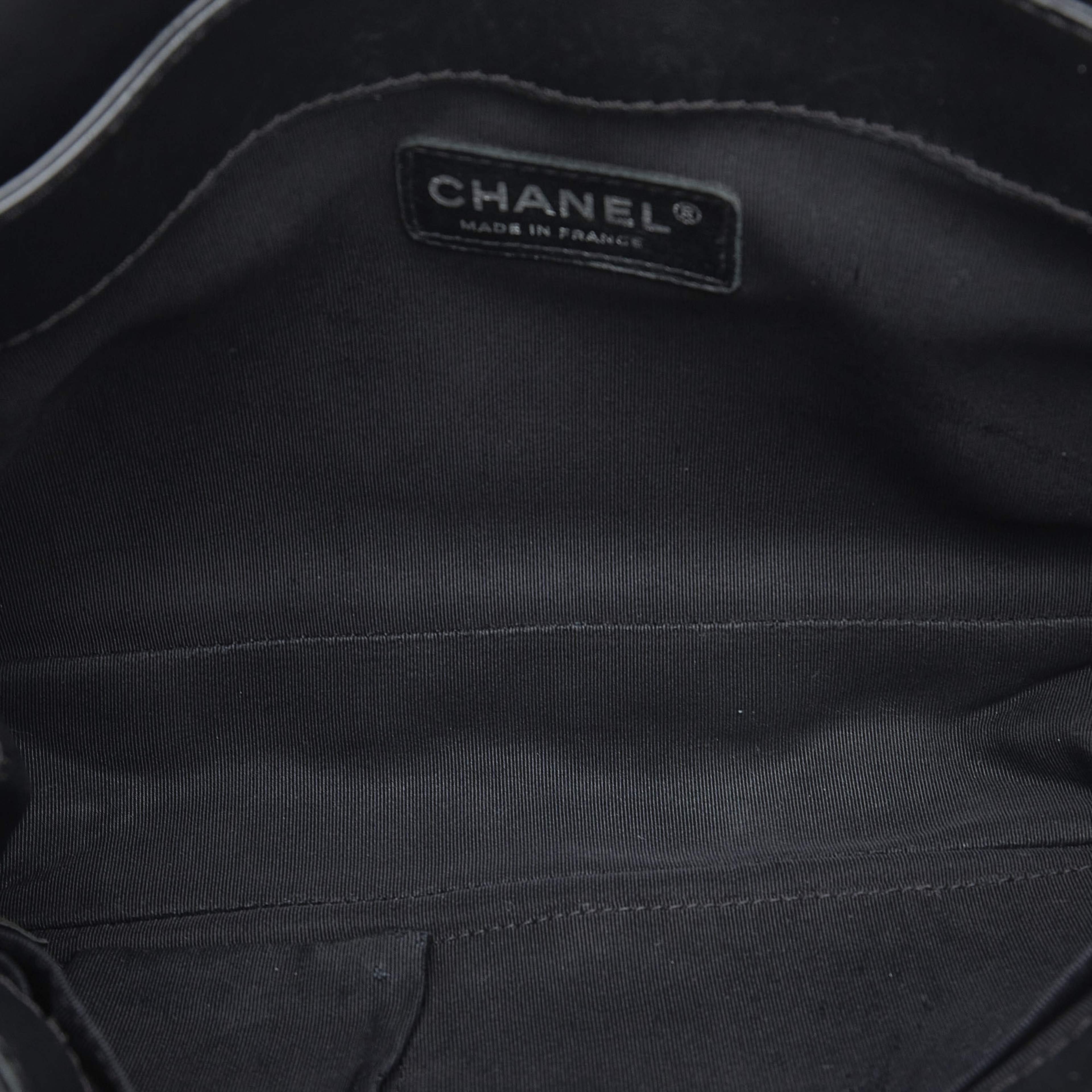 Chanel Medium Patent Reverso Boy Flap
