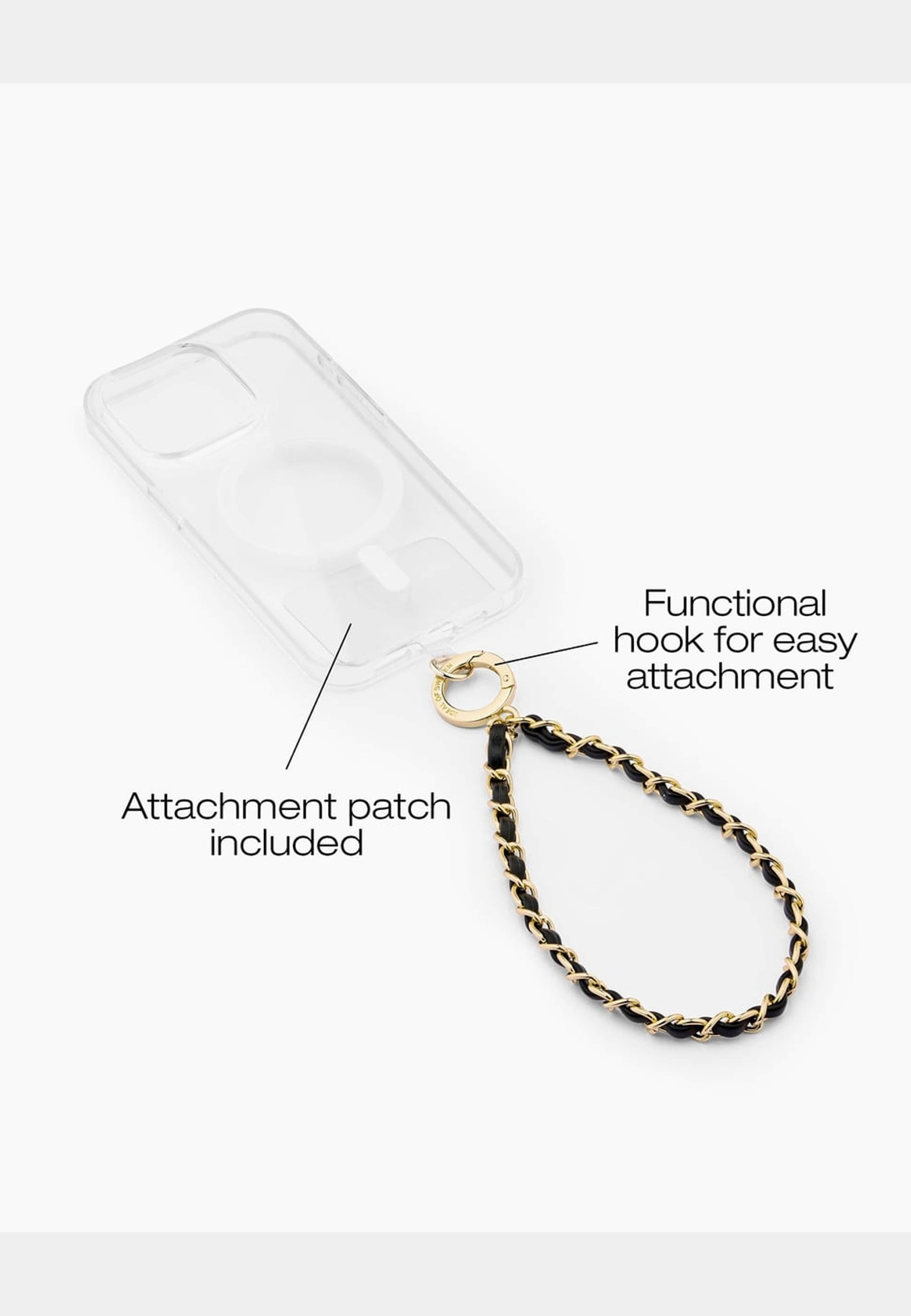 Phone Wristlet Strap, från Ideal Of Sweden, i färgen black. Klicka för att öppna bilden i stort format