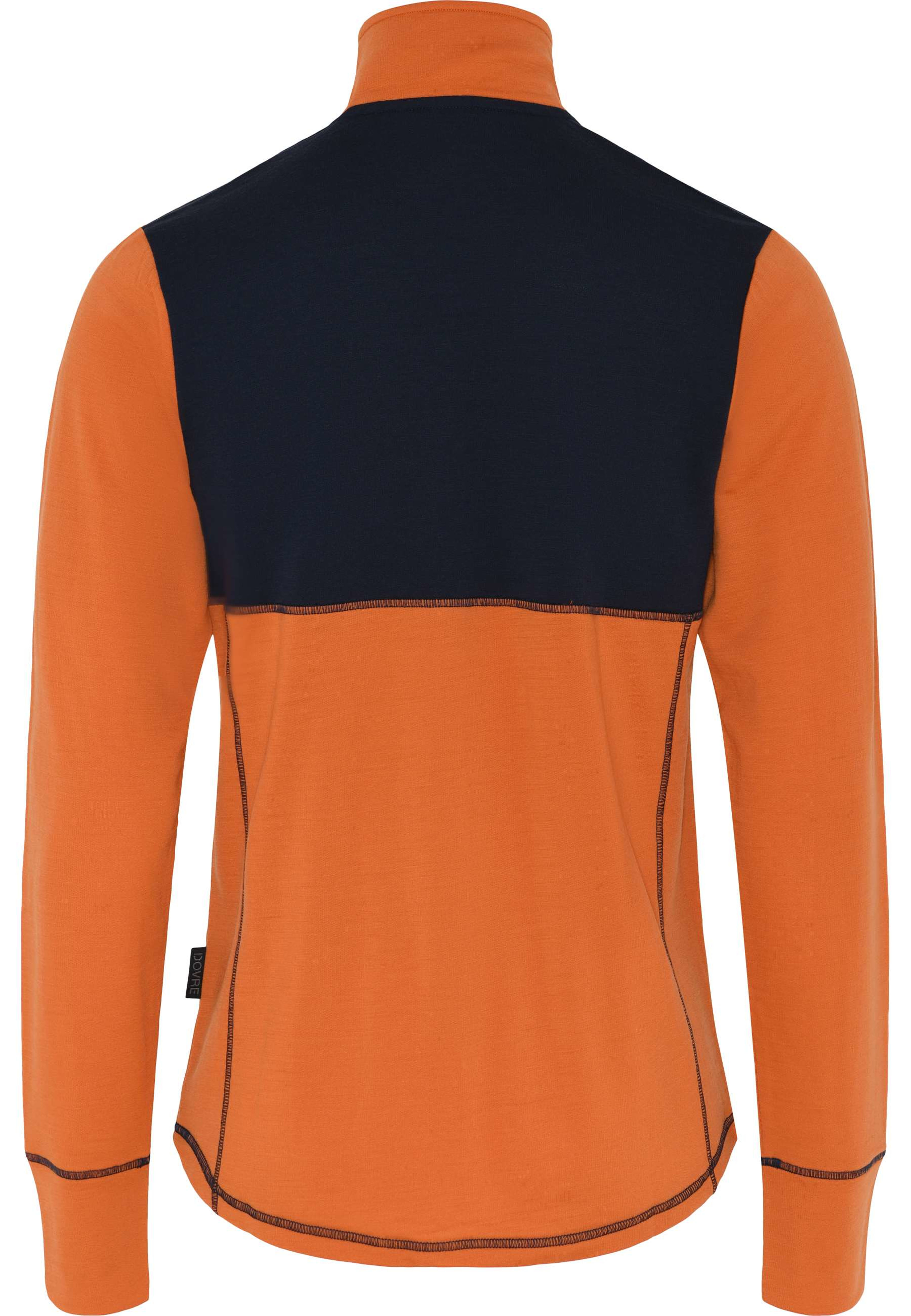 Midlayer Undertröja | 100% Merinoull | Svart/grå