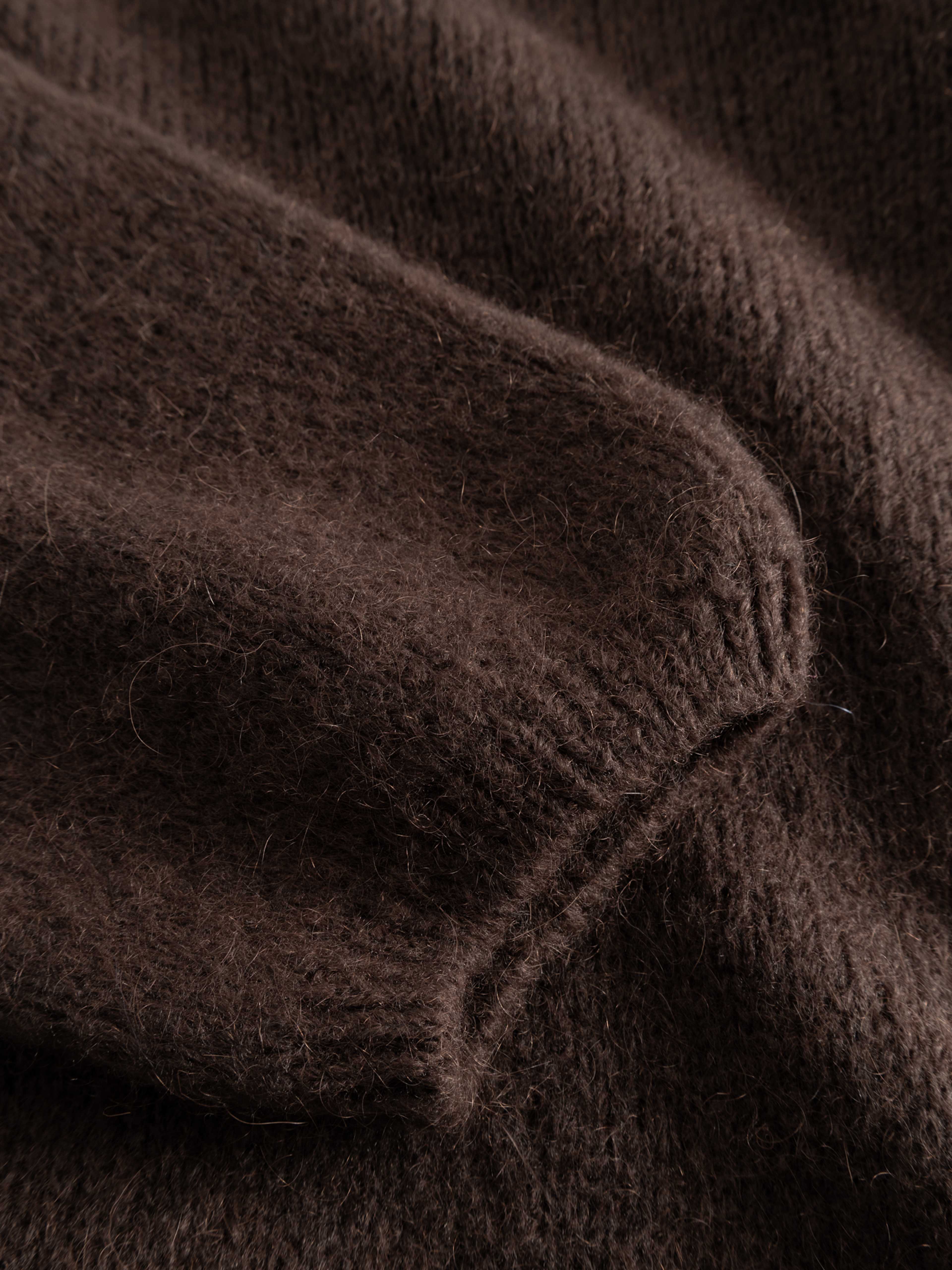 Mimi Knit Jumper - Dark Brown