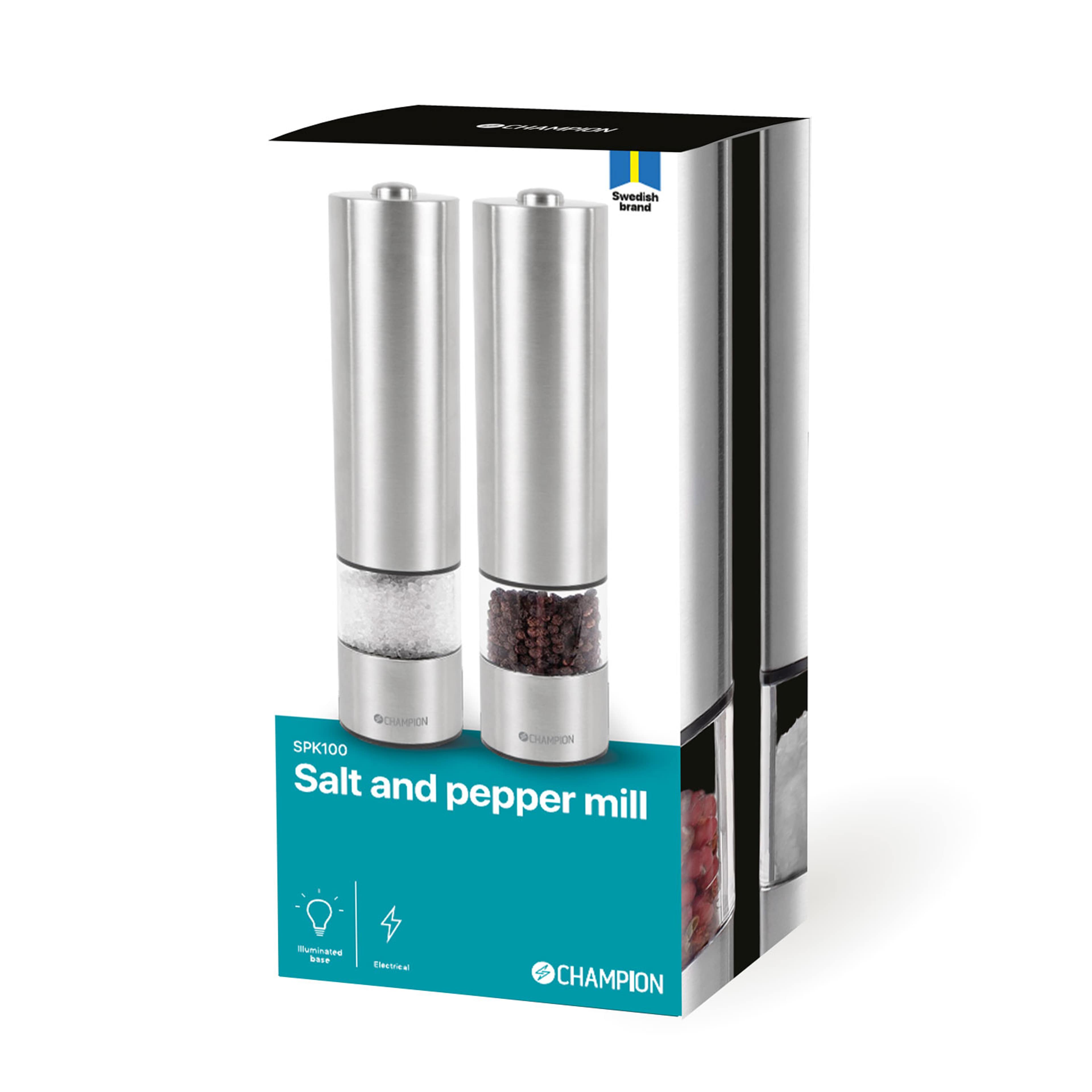 Salt- Och Pepparkvarn Spk100 Rostfri