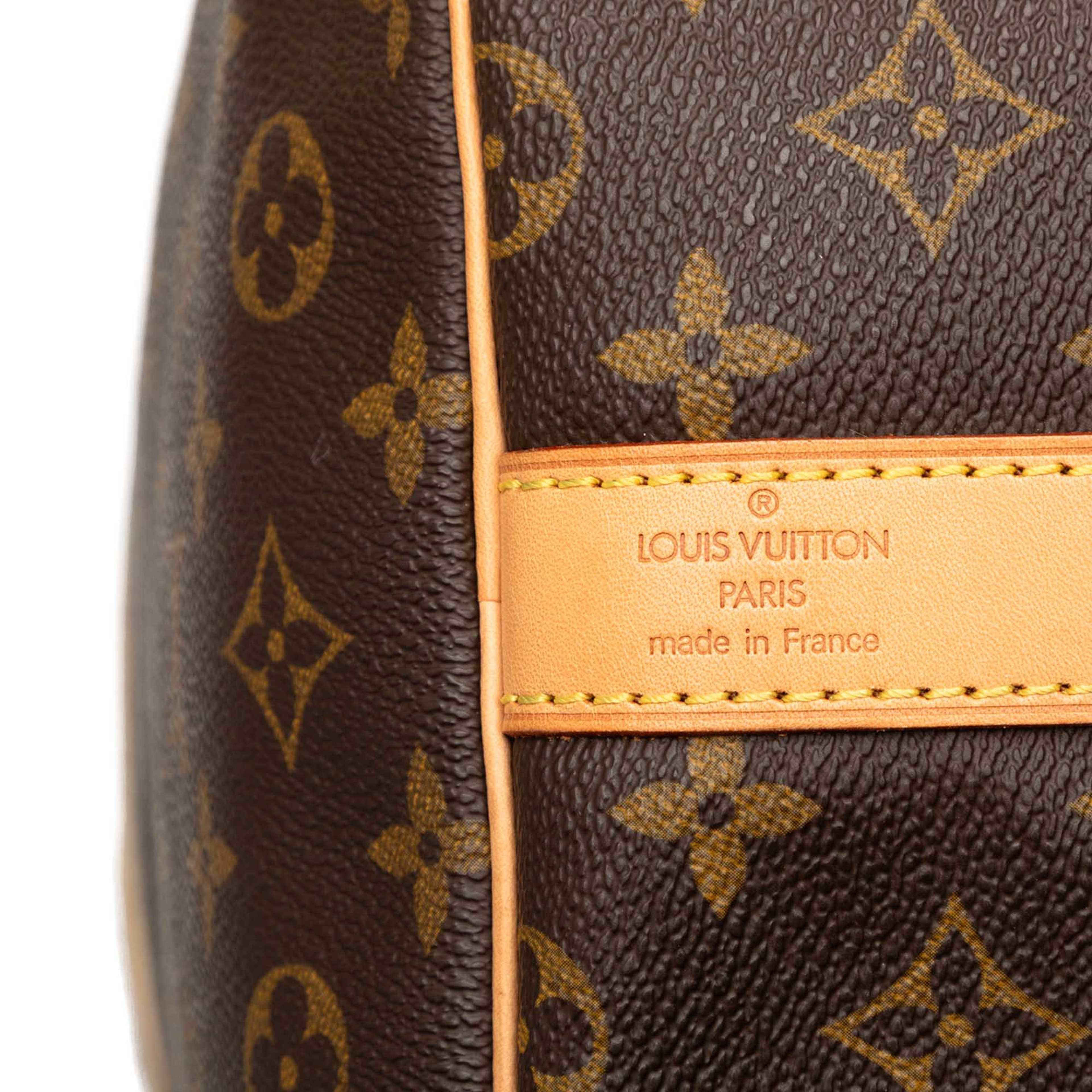 Louis Vuitton Monogram Keepall Bandouliere 60, från Luxclusif, i färgen brun. Klicka för att öppna bilden i stort format
