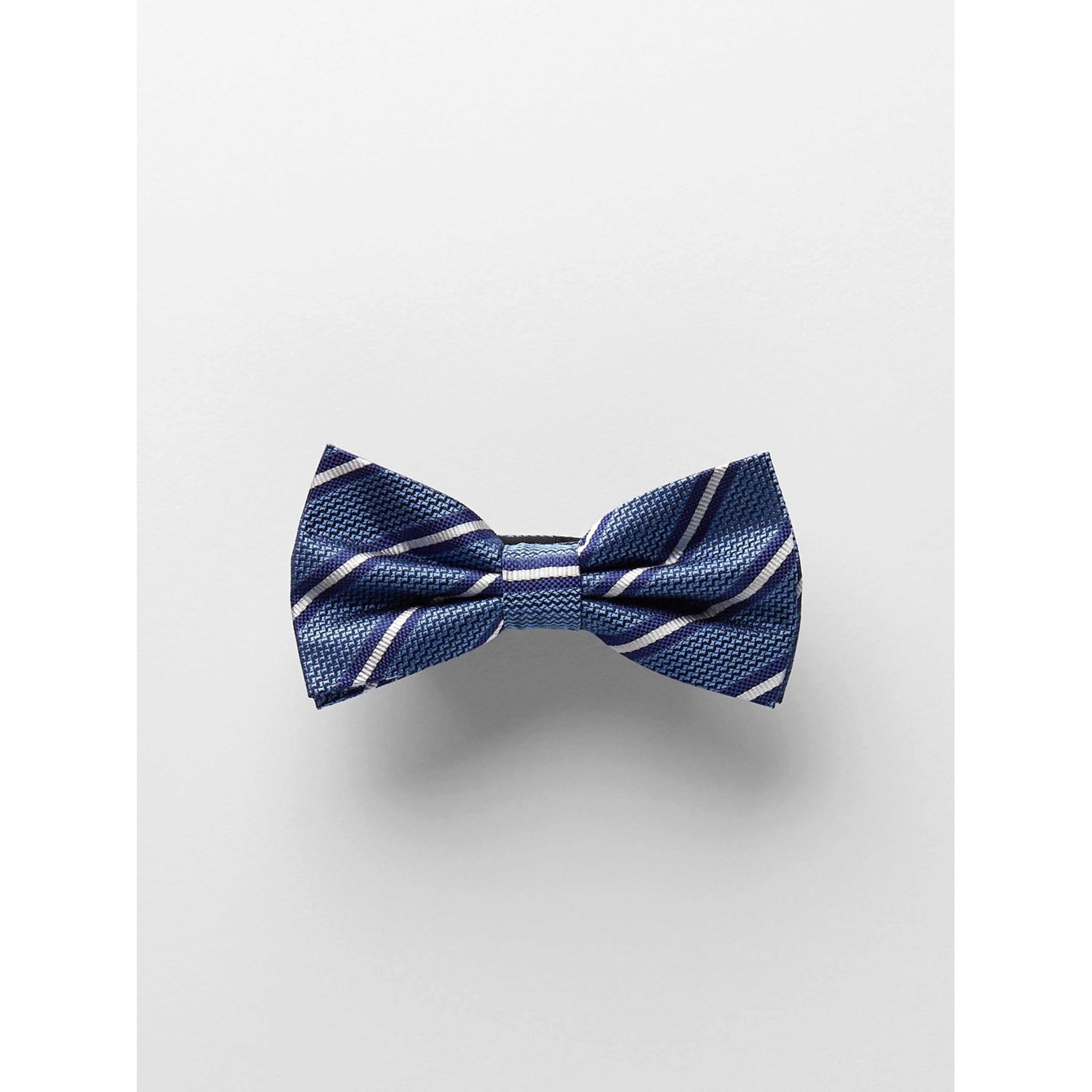 Striped Bow Tie Pre Tied