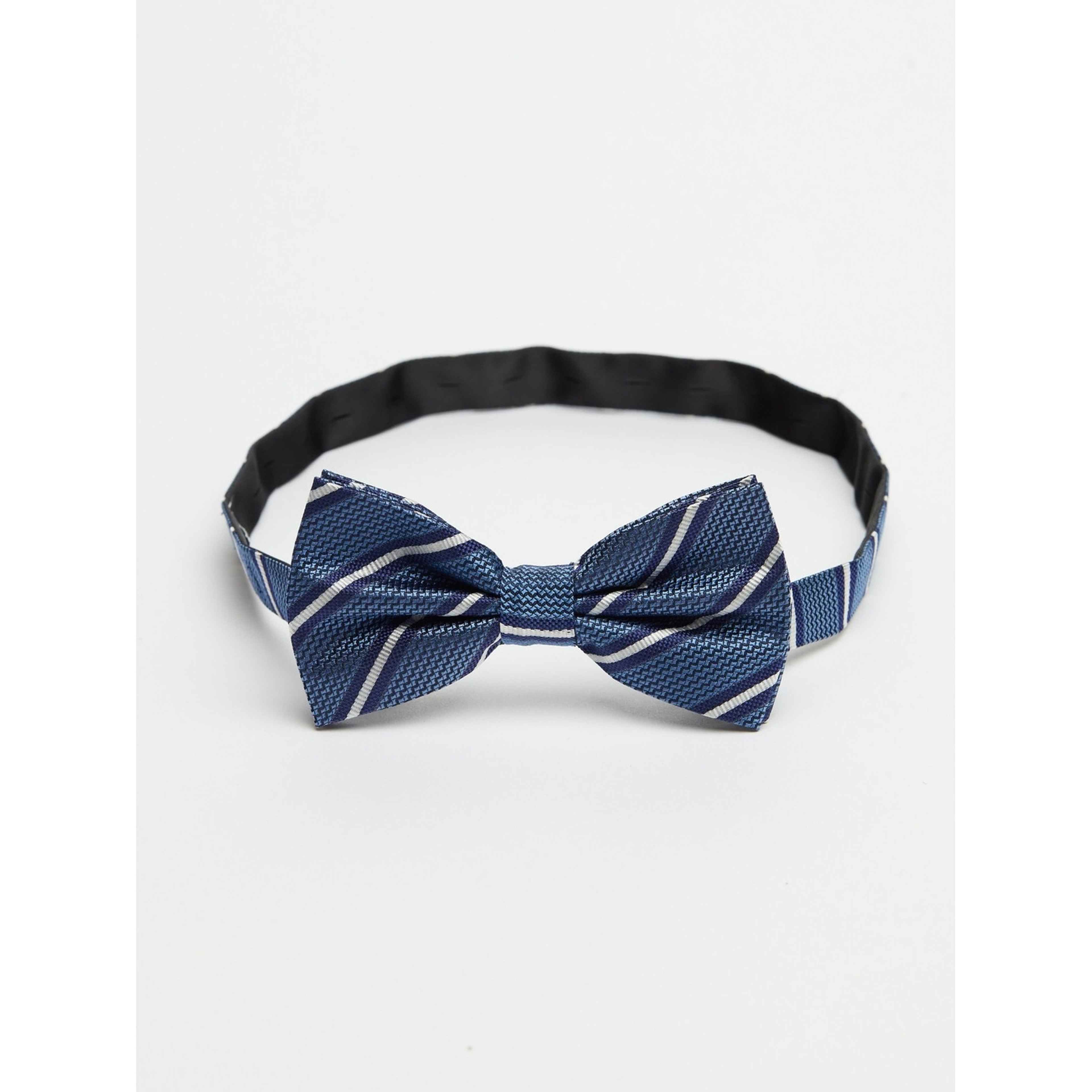 Striped Bow Tie Pre Tied