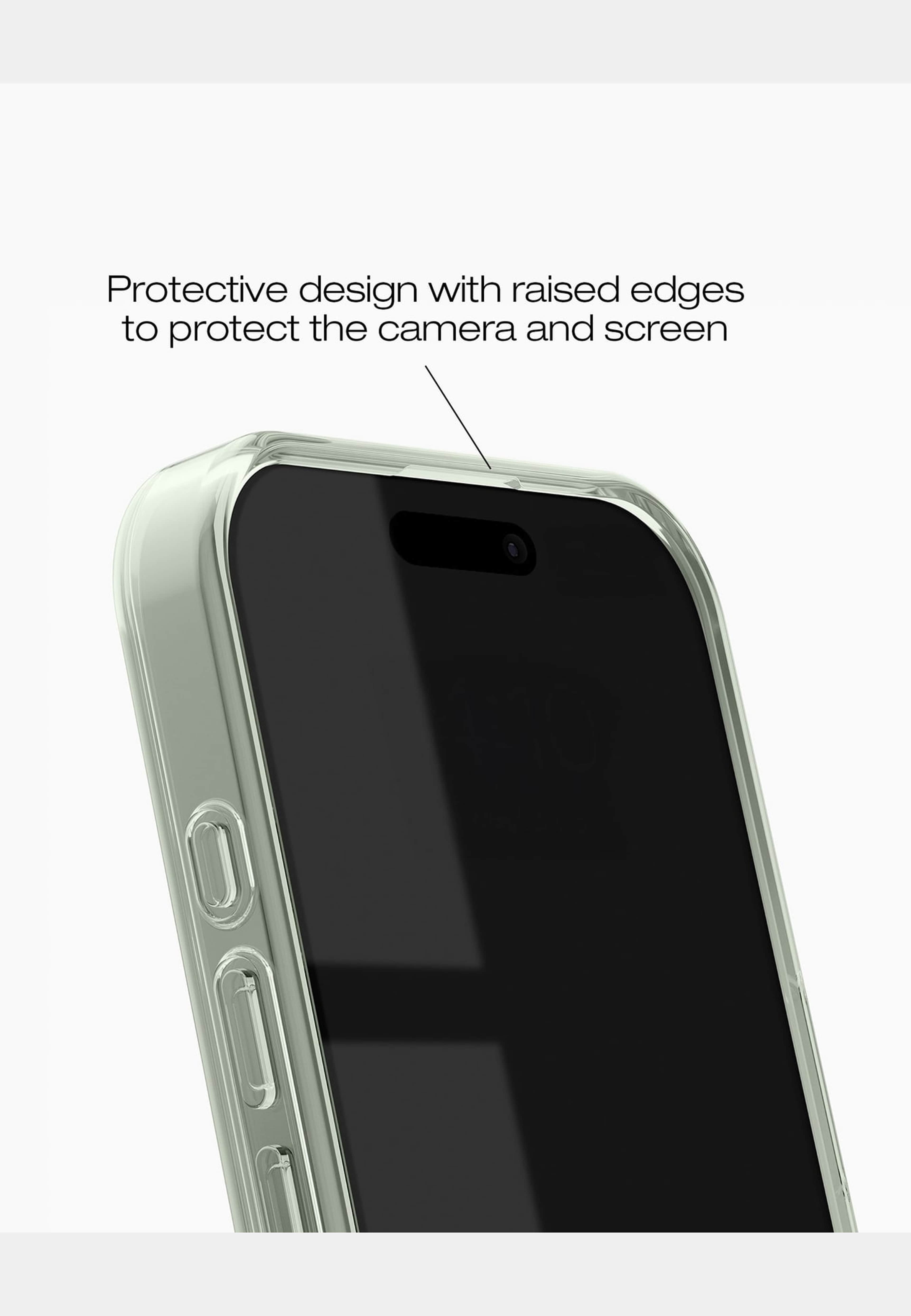 Clear Case Magsafe Iphone 16 Sage Green, från Ideal Of Sweden, i färgen white. Klicka för att öppna bilden i stort format