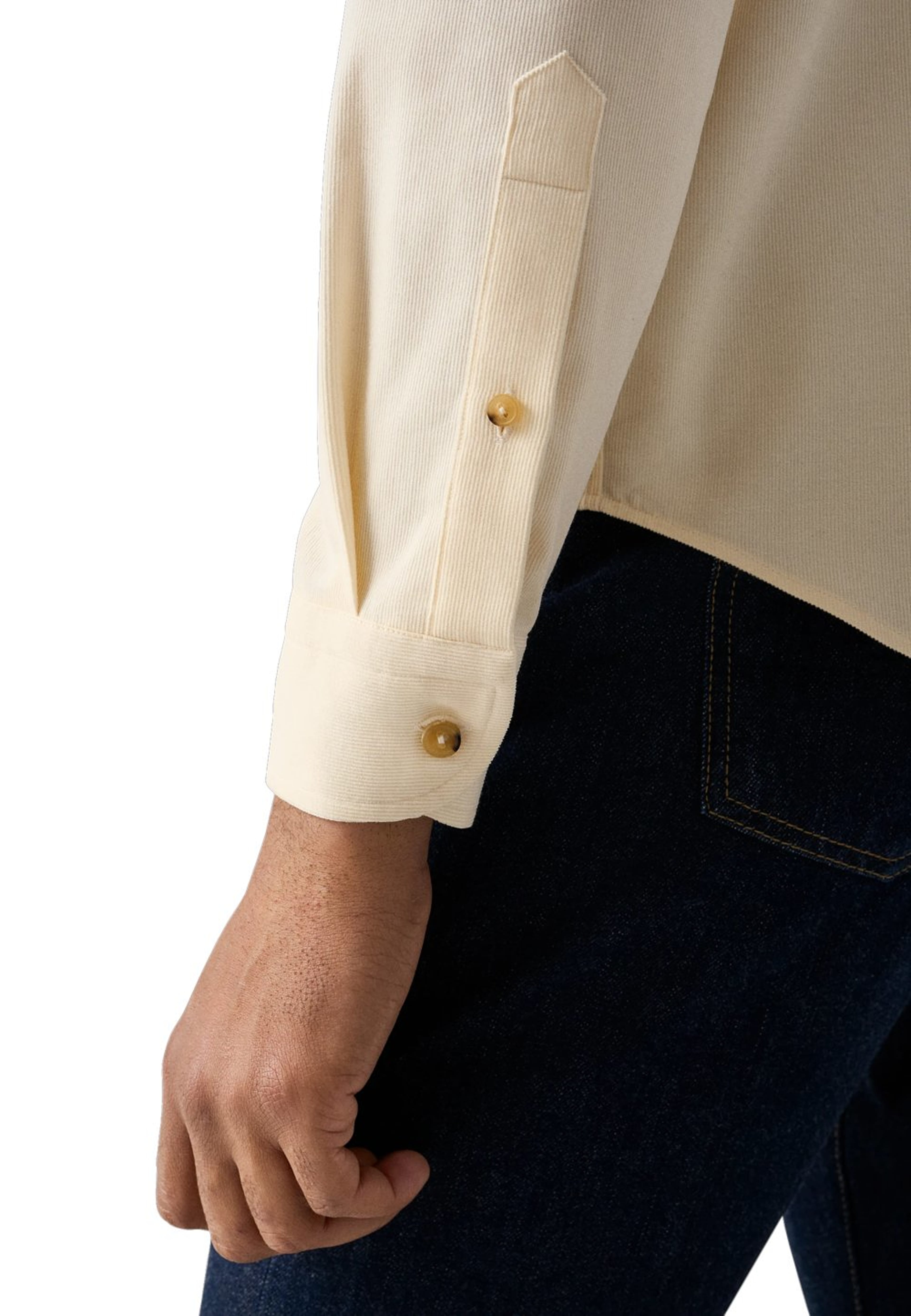 Manchesterskjorta Casual Fit, från Eton, i färgen white. Klicka för att öppna bilden i stort format