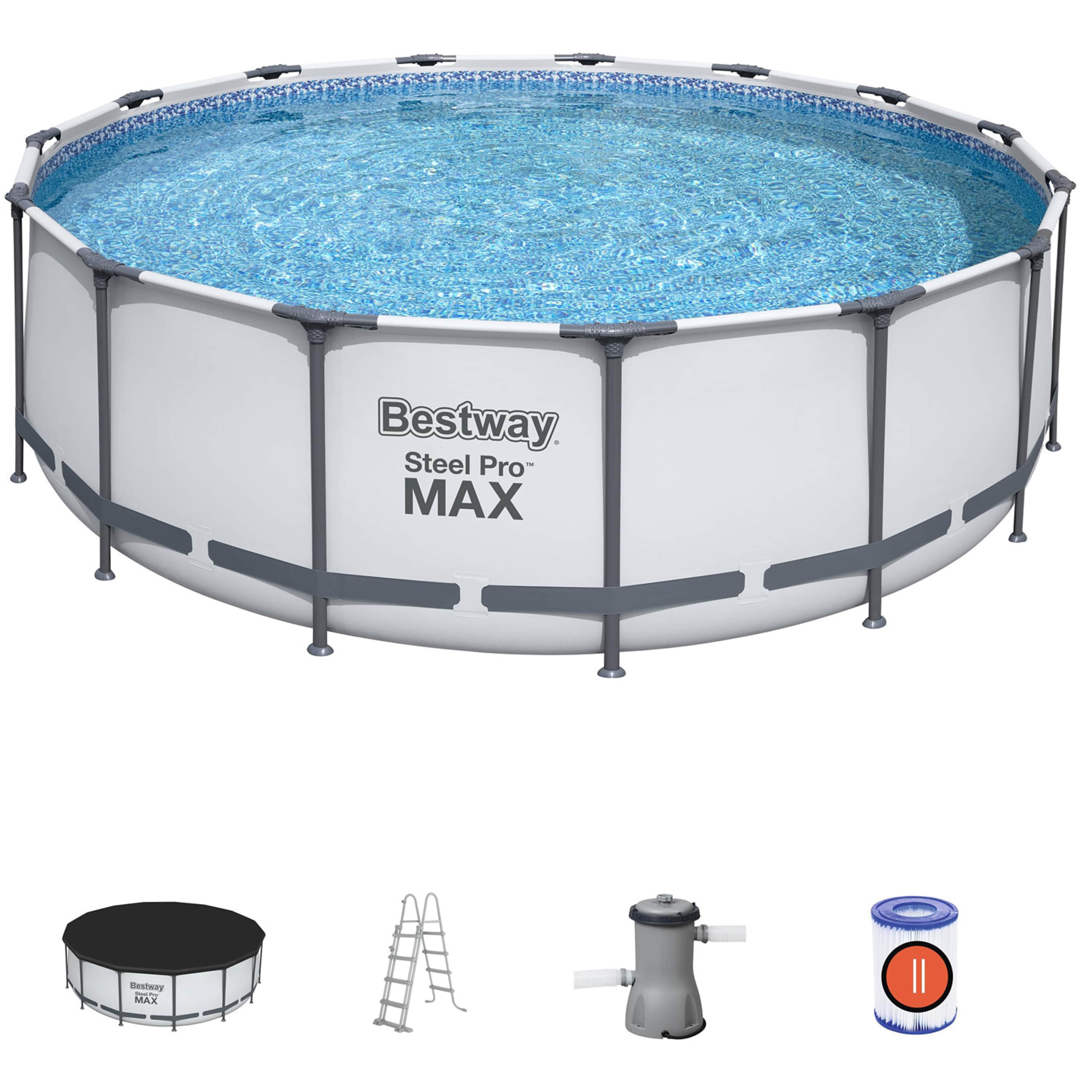 Steel Pro Max Pool 4,57 X 1,22m Clickconnect