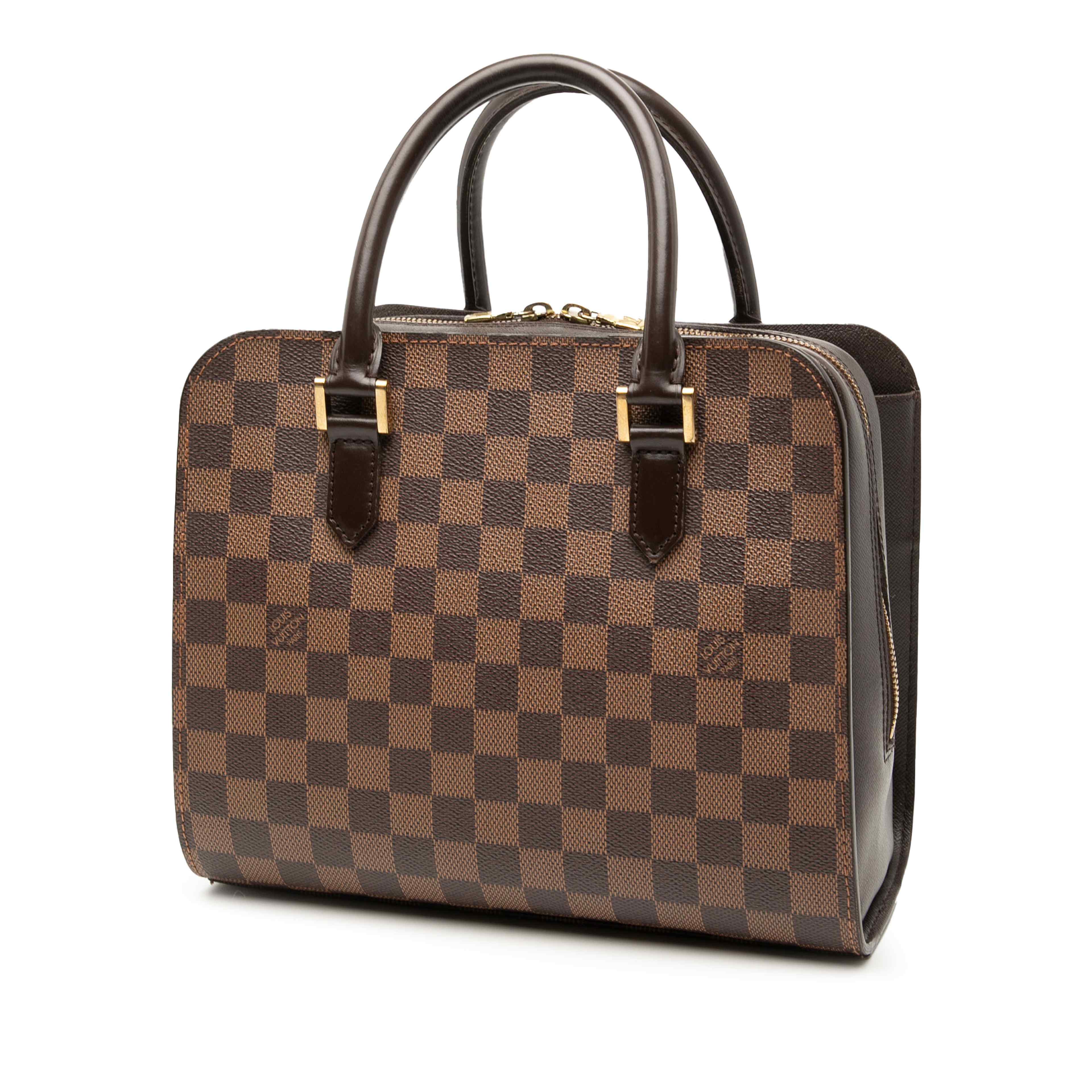 Louis Vuitton Damier Ebene Triana, från Luxclusif, i färgen brown. Klicka för att öppna bilden i stort format