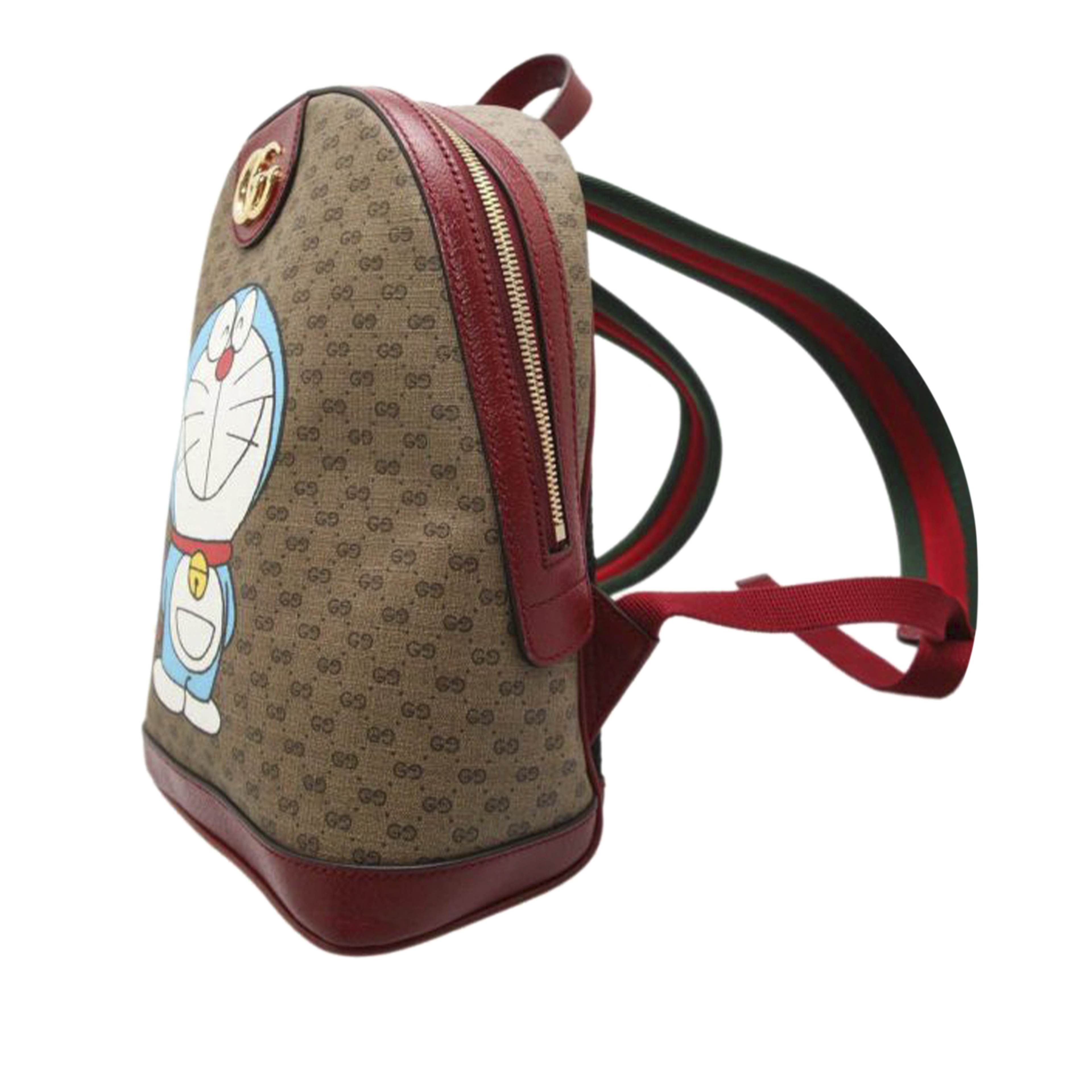 Gucci Micro Gg Supreme Doraemon Backpack