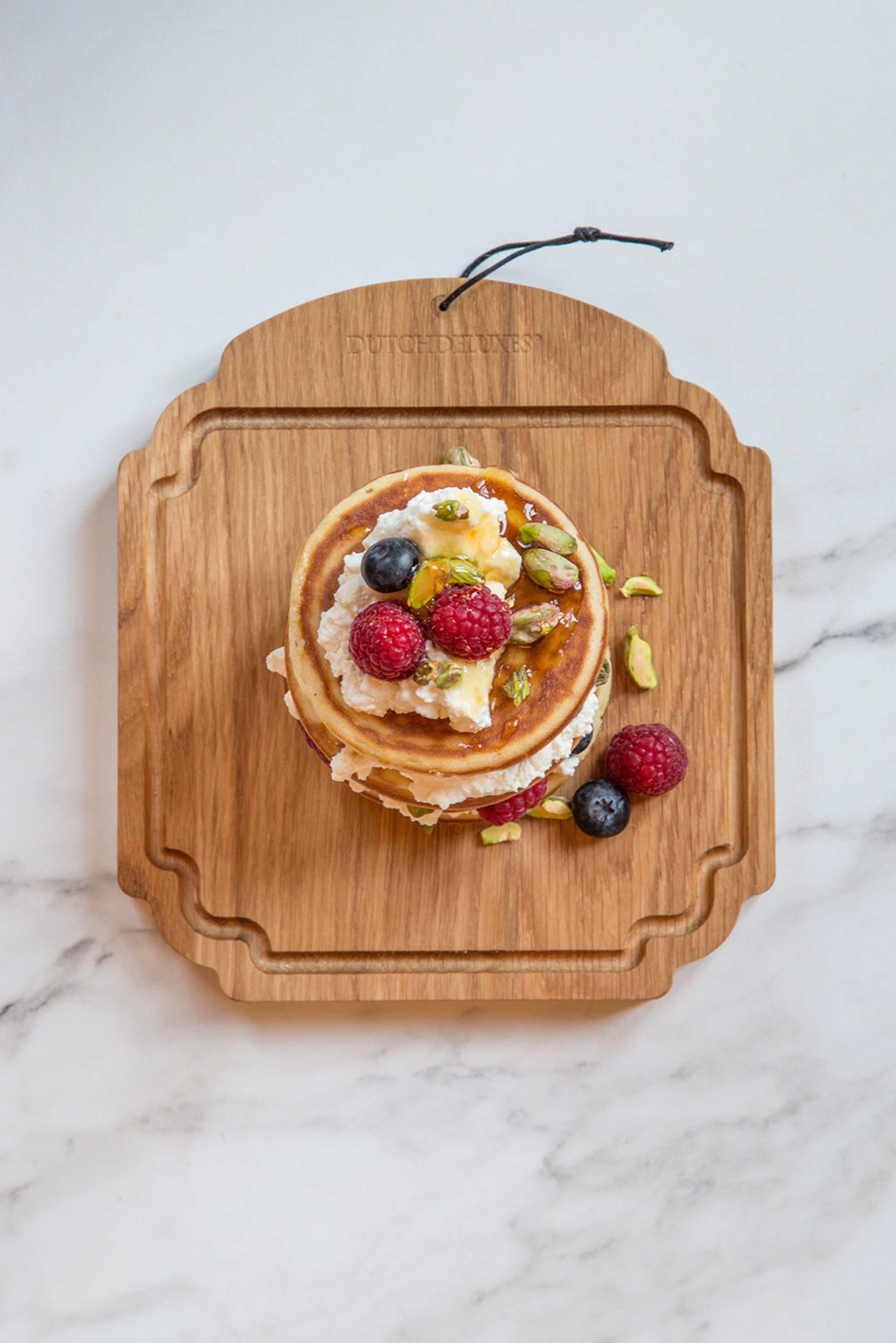 Frukostbräda Med Ränna Xs 19x21cm