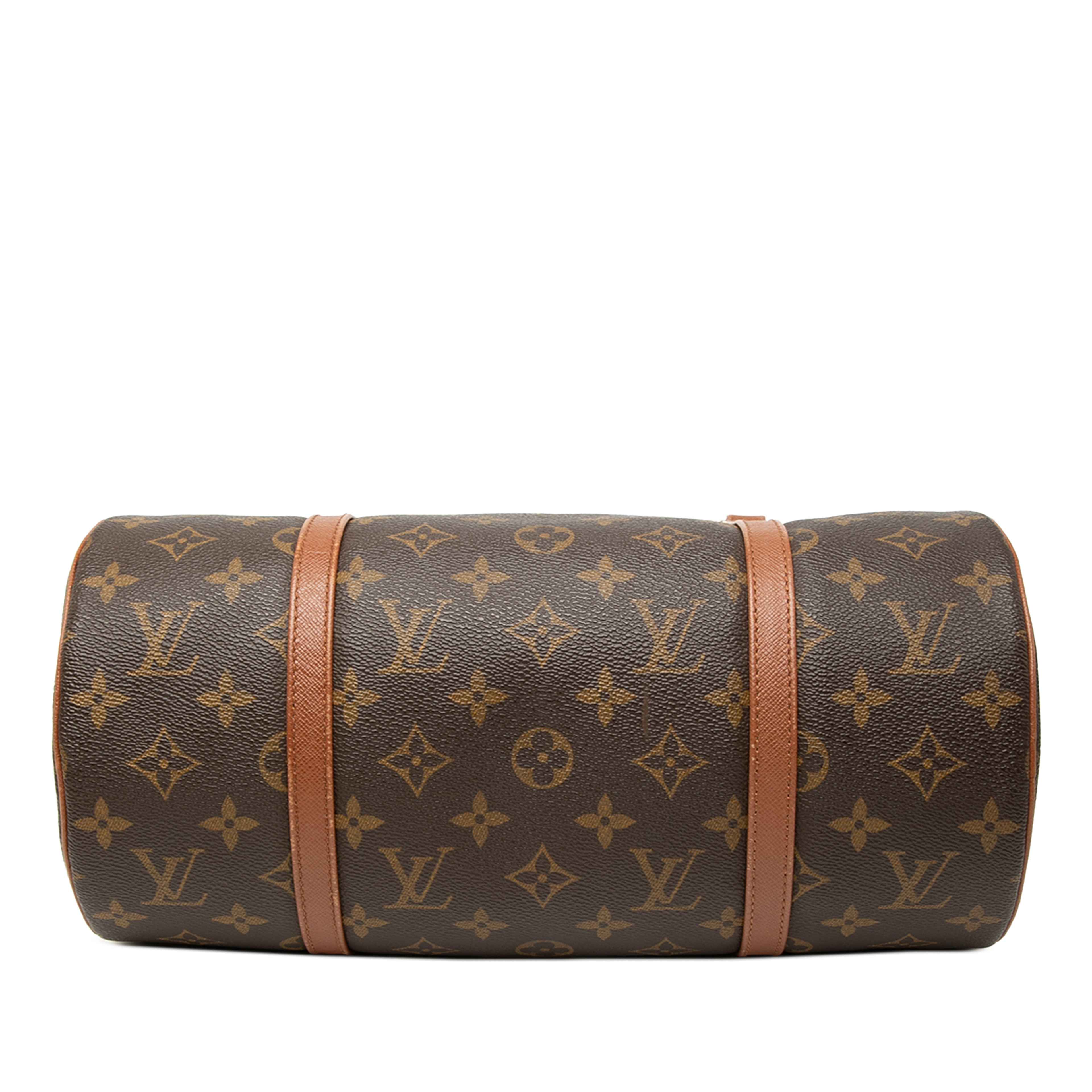 Louis Vuitton Monogram Papillon 30, från Luxclusif, i färgen brun. Klicka för att öppna bilden i stort format
